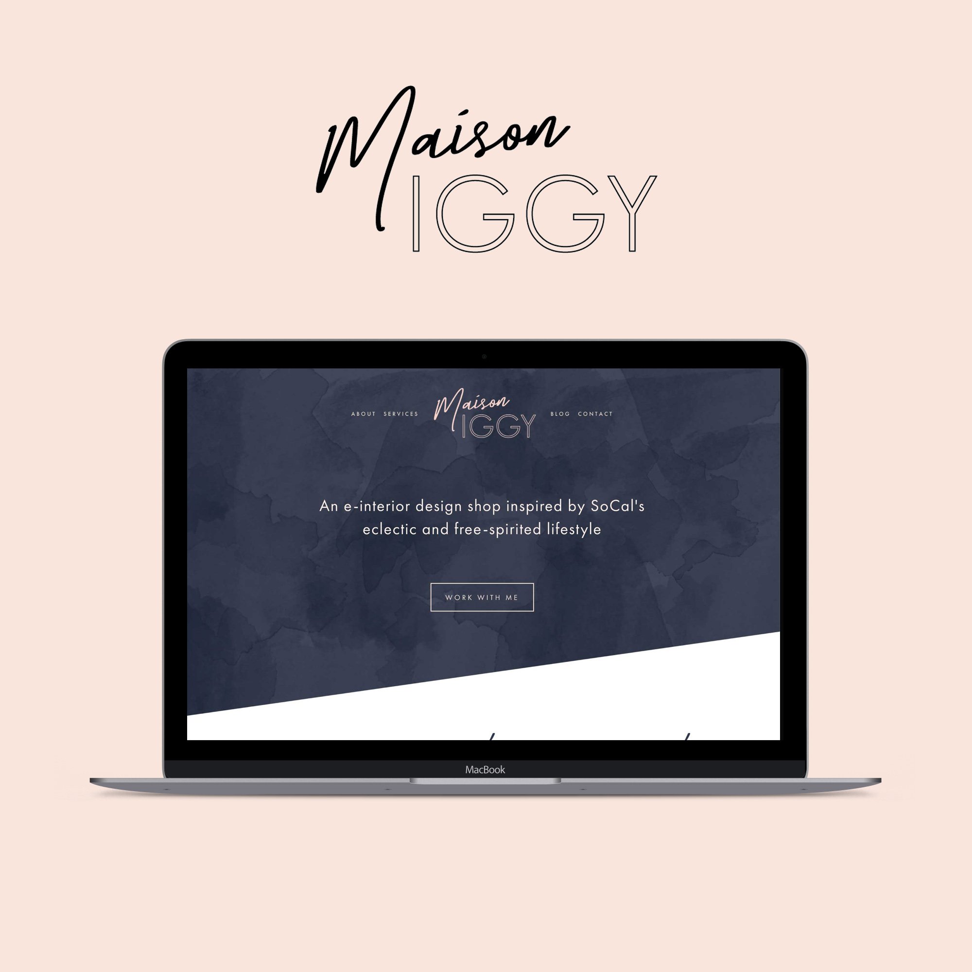 Maison Iggy: Brand and Squarespace Website Design