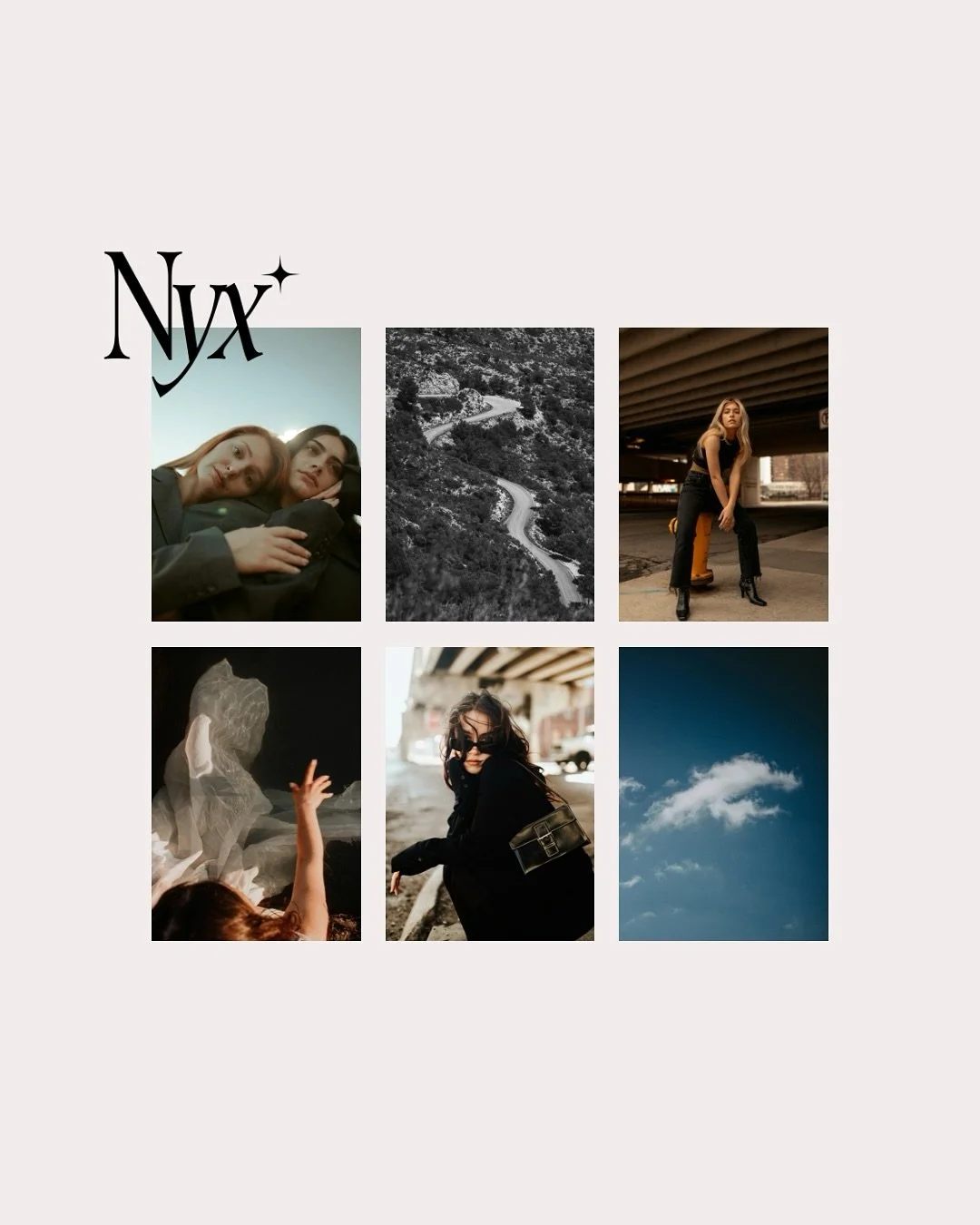 She’s hereeee ✨ (finally! and we’re doing a new template giveaway 👇)
We are so excited to announce our brand new Squarespace template, Nyx!
Nyx is the latest addition to our lineup and we’ve been working to perfect this template