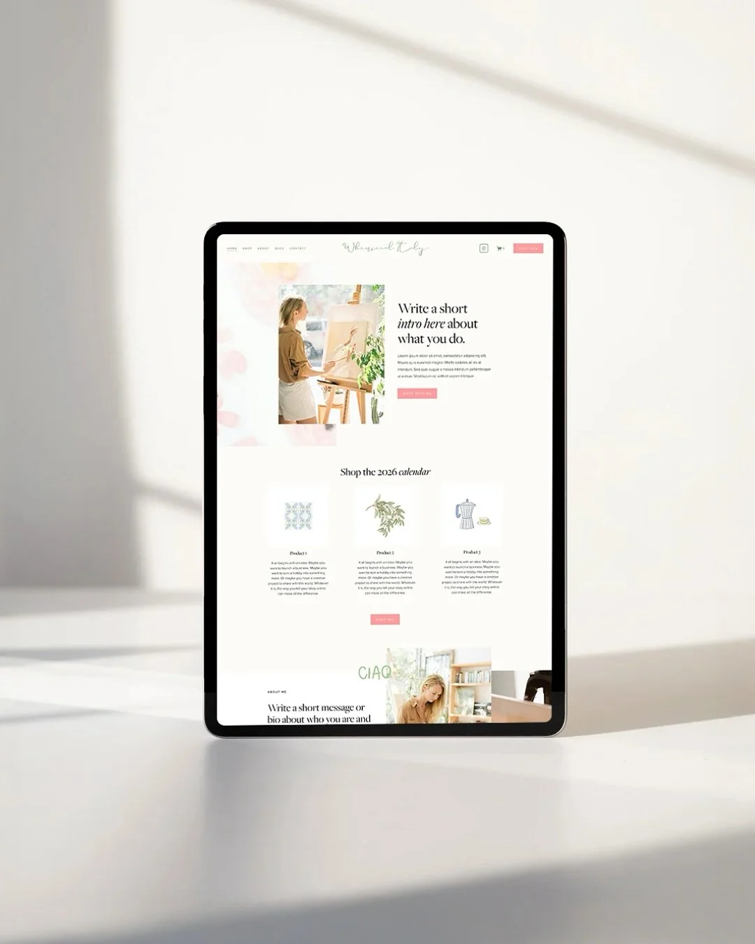 When we say we’ll build your dream site for you… we mean it 🫶
Bridget came to us looking to finally get her dream site launched, and we brought it to life using our Victoria Squarespace template... all in just one day.
This is our Te