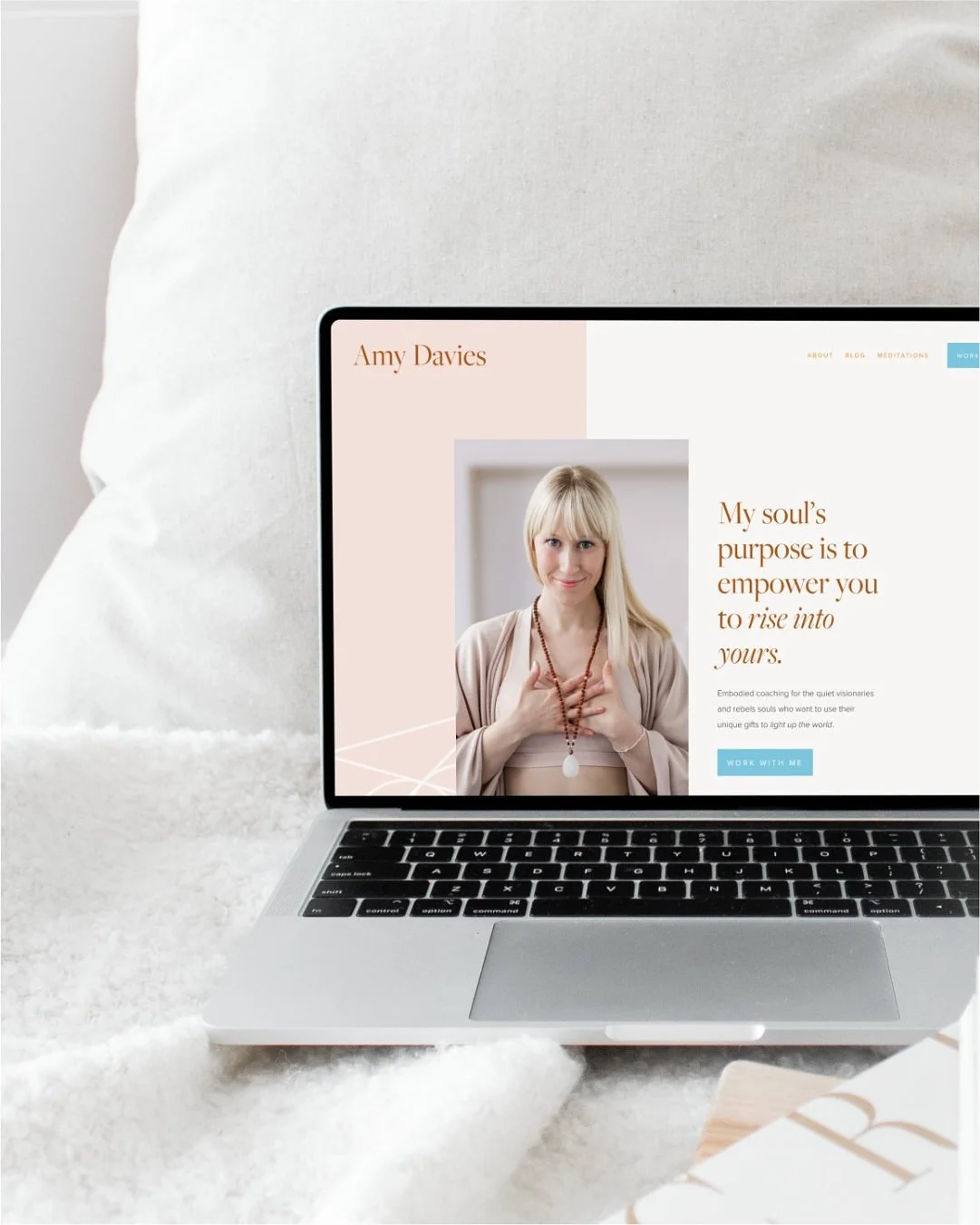 Amy managed to whip this beauuuutiful ✨ website for her coaching business up in a month! 

We think she did an amazing job.

Comment &lsquo;dream website&rsquo; if you&rsquo;re ready to start your own website transformation and we&rsquo;ll send you t