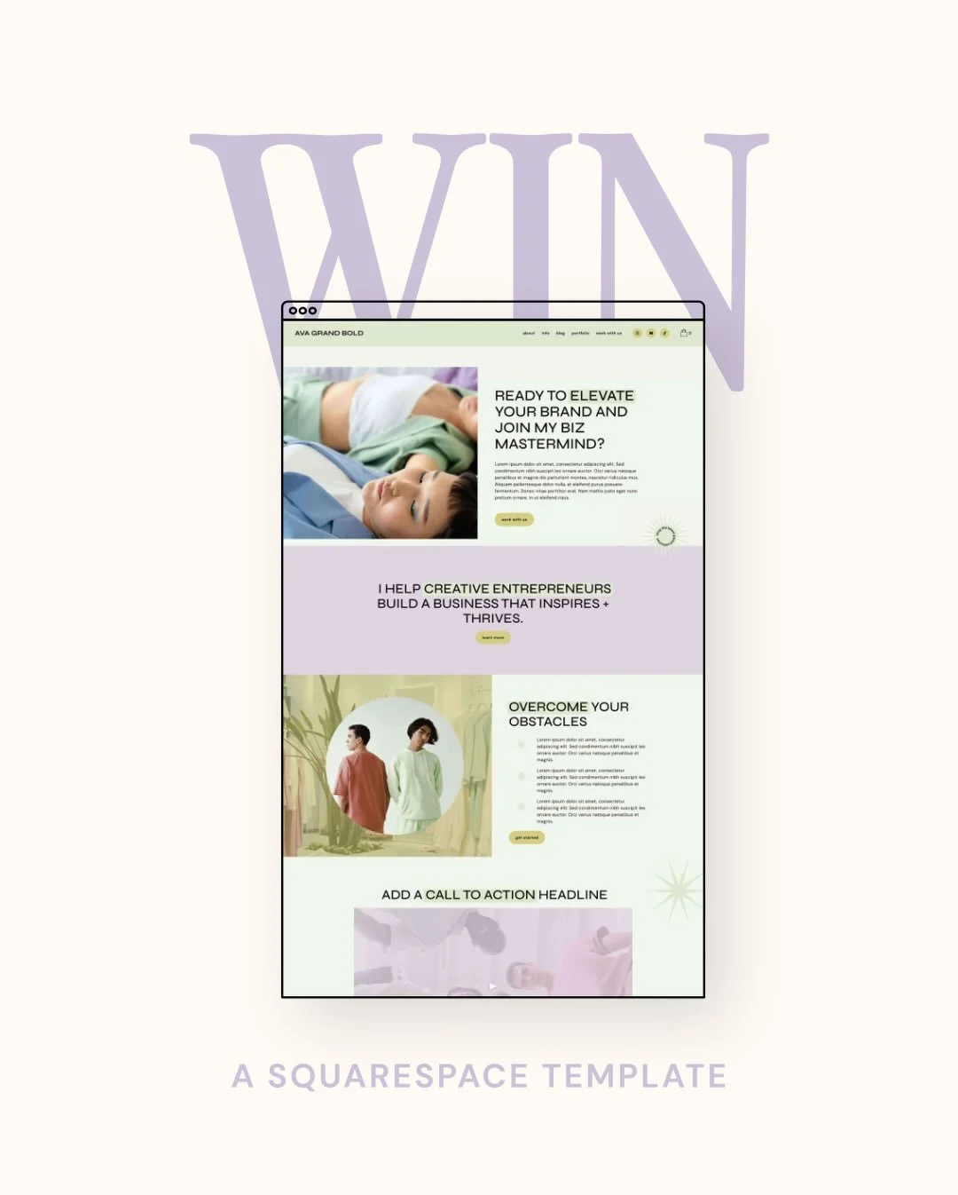 A new year calls for a new website 👇🏼
&nbsp;
We&rsquo;re giving away one website template to help you refresh, reset, and relaunch with confidence ✨
&nbsp;
👉🏼 Comment GIVEAWAY and we&rsquo;ll send you a DM to enter.
&nbsp;
Giveaway ends Friday, J