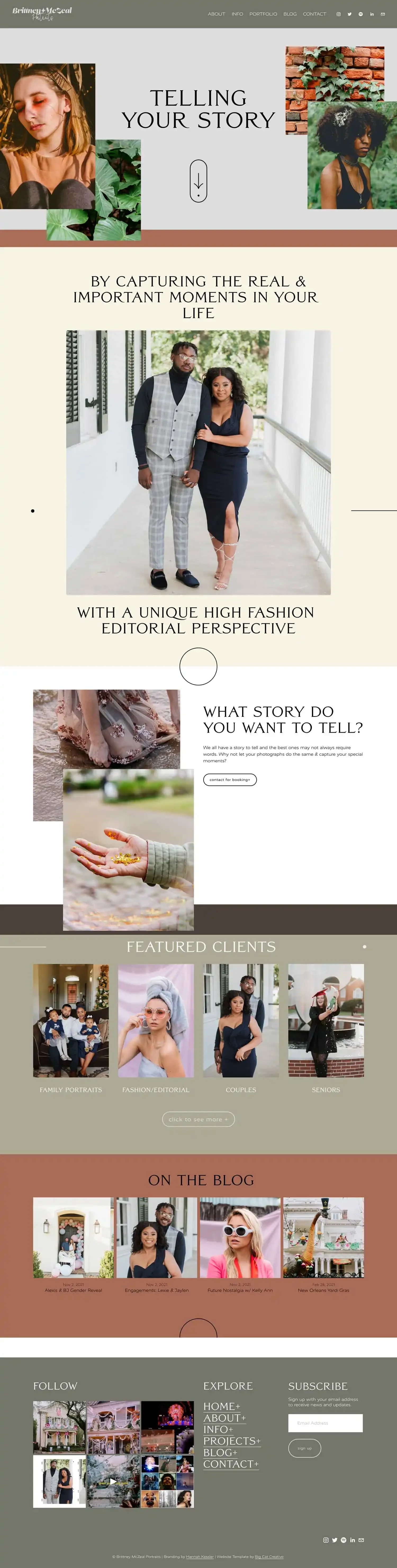 Brittney McZeal Portraits