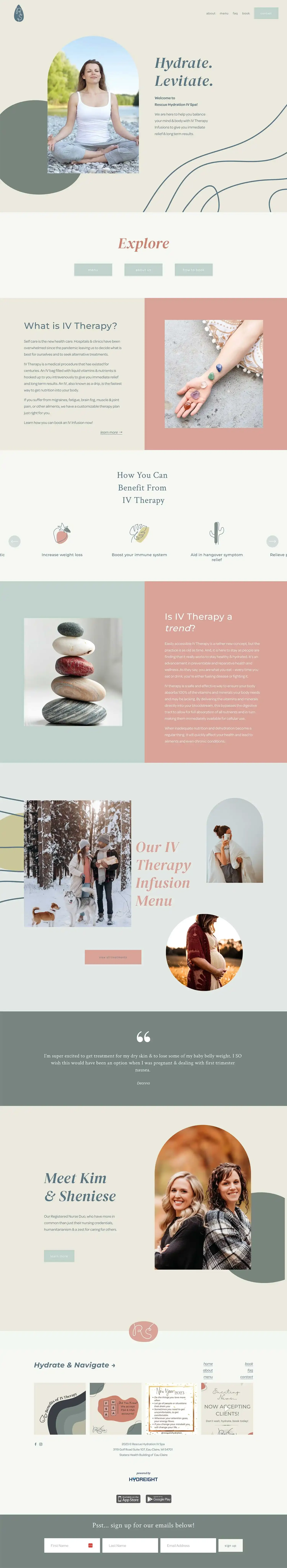 Rescue Hydration IV Spa