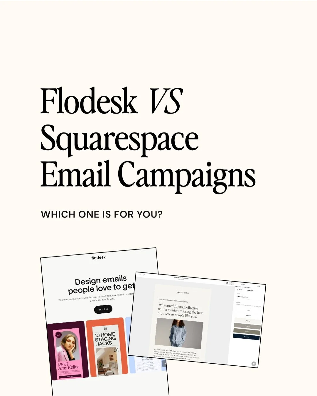 Your inbox can thank us later 😌

☝️ Head to our link in bio to read the full side-by-side comparison of the two platforms 💫