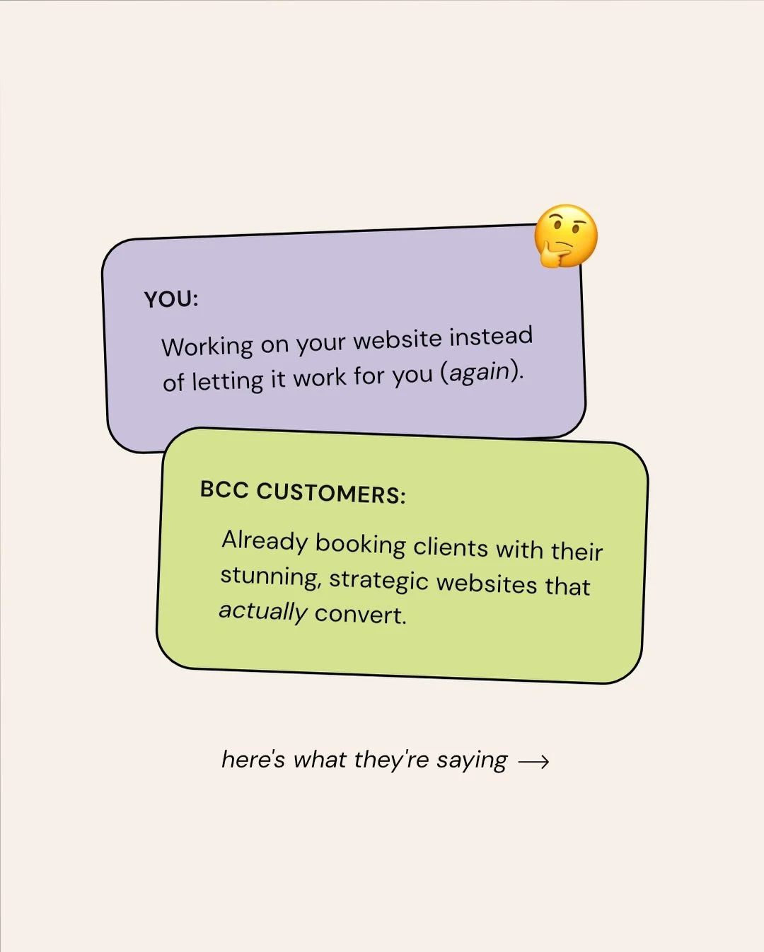 We&rsquo;re fans as well 🙃 

Comment DREAM WEBSITE and we&rsquo;ll send you the link to pick out your fav template for your biz ⚡️