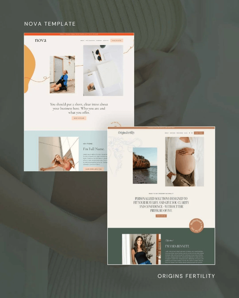 Nova Template Restyle Showcase - Origins Fertility
