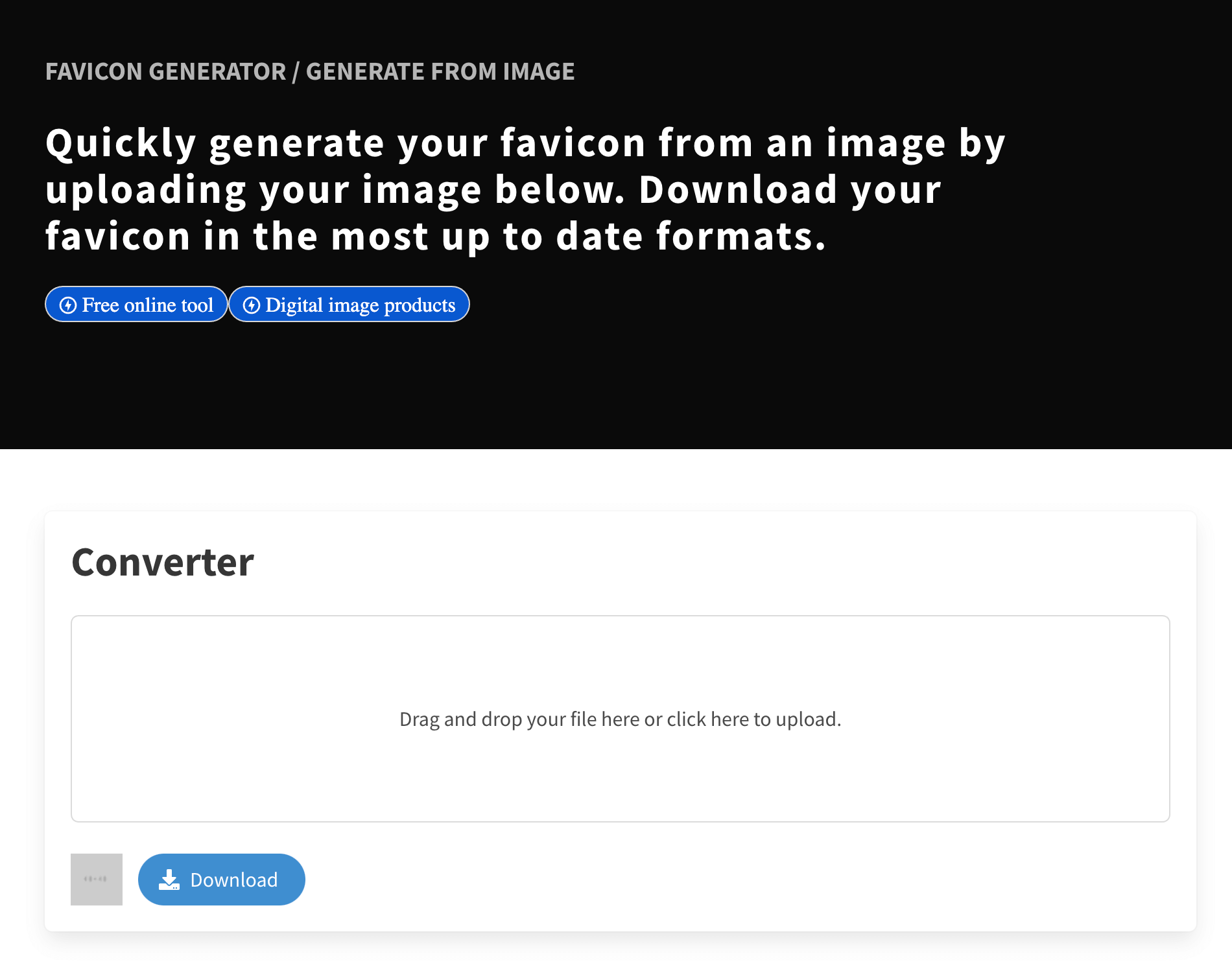 Favicon converter