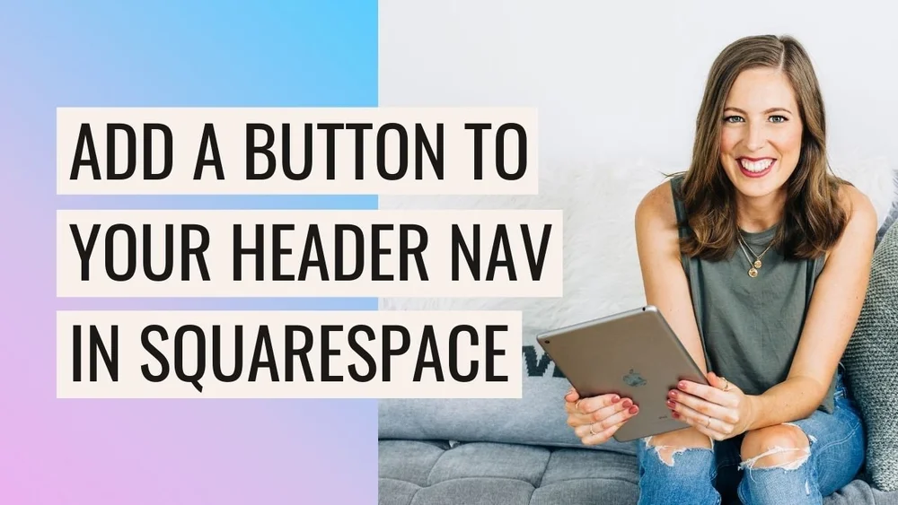 How to add a Button to Squarespace