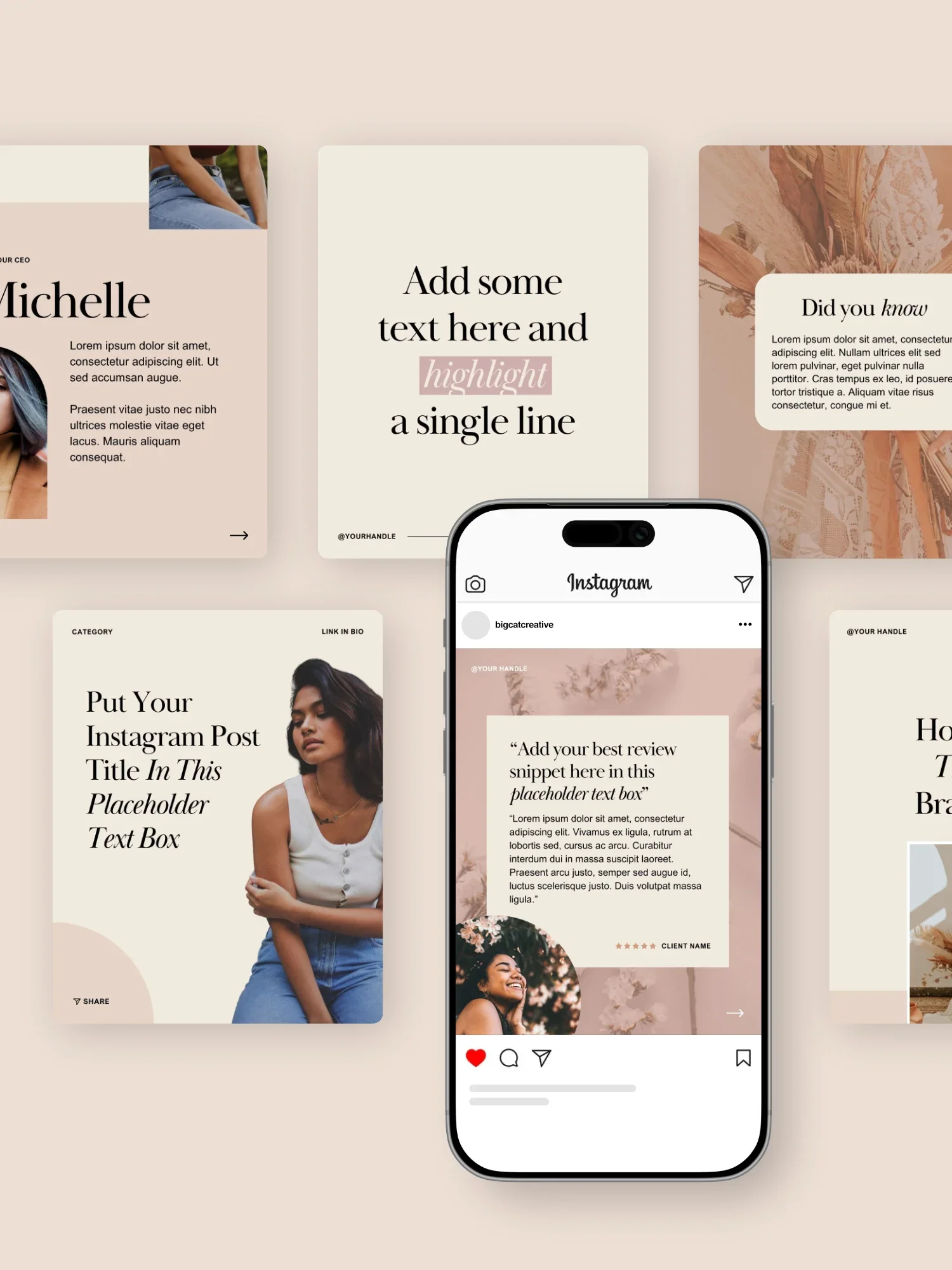 Leon Social Media Templates