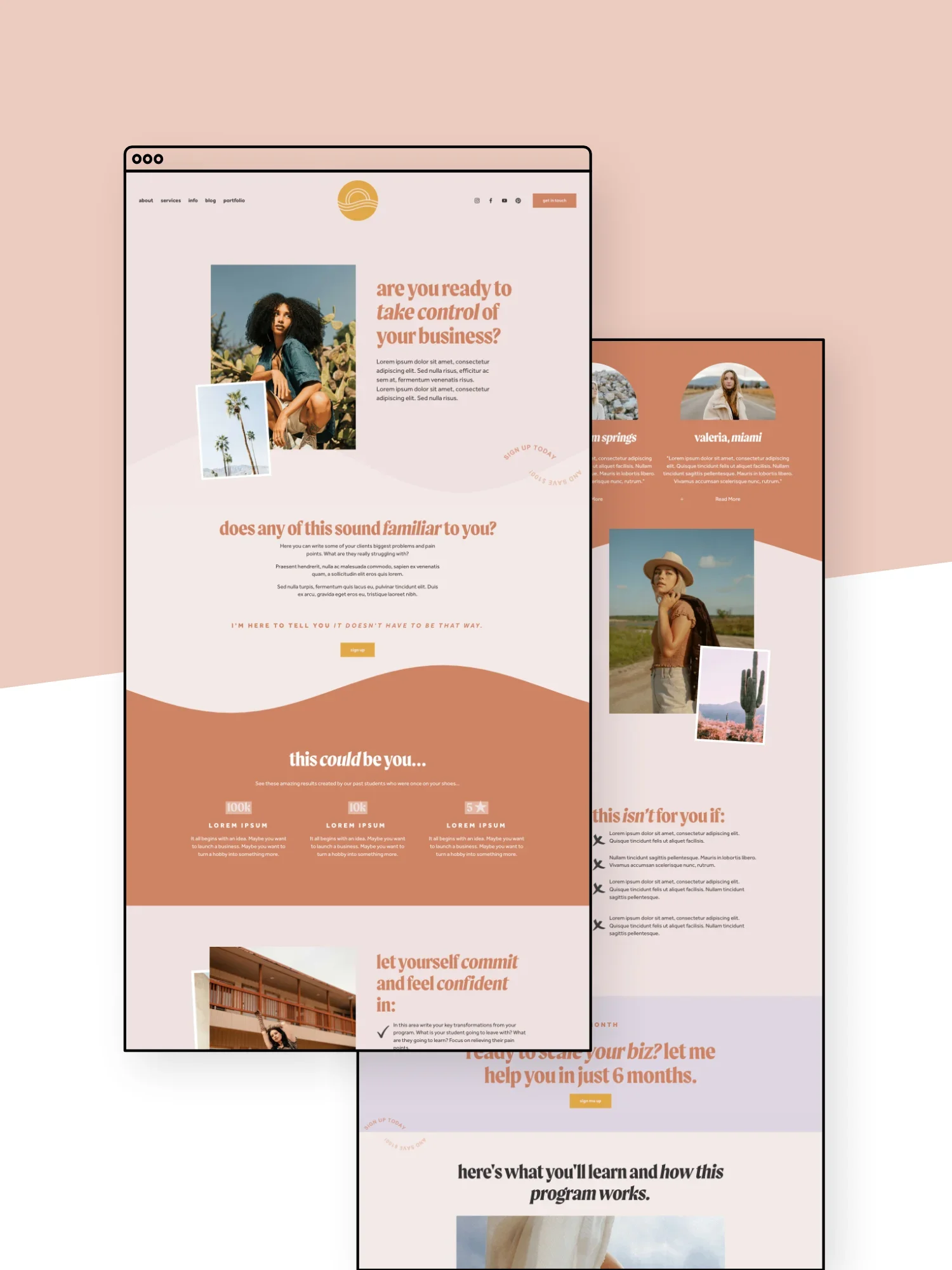 Ventura Sales Page Template
