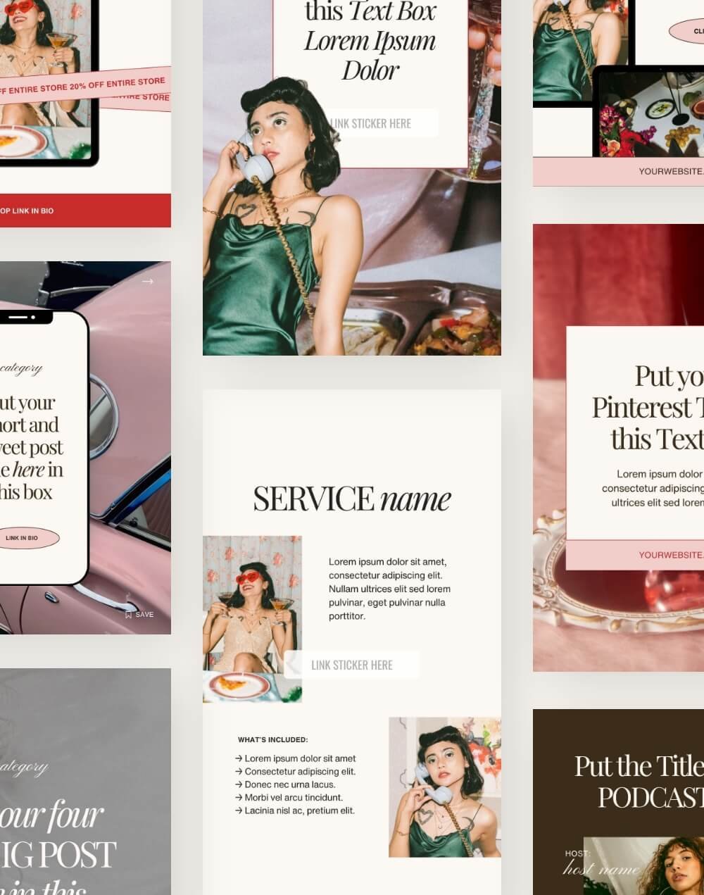 Josie Social Media Templates