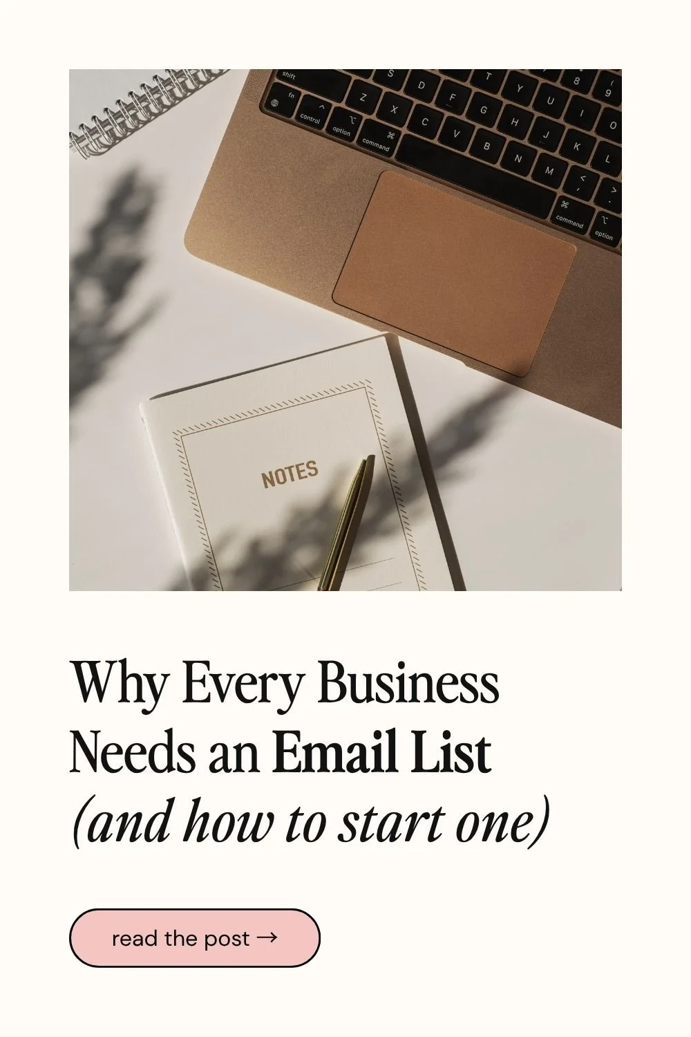 why you need an email list - pin thumbnail