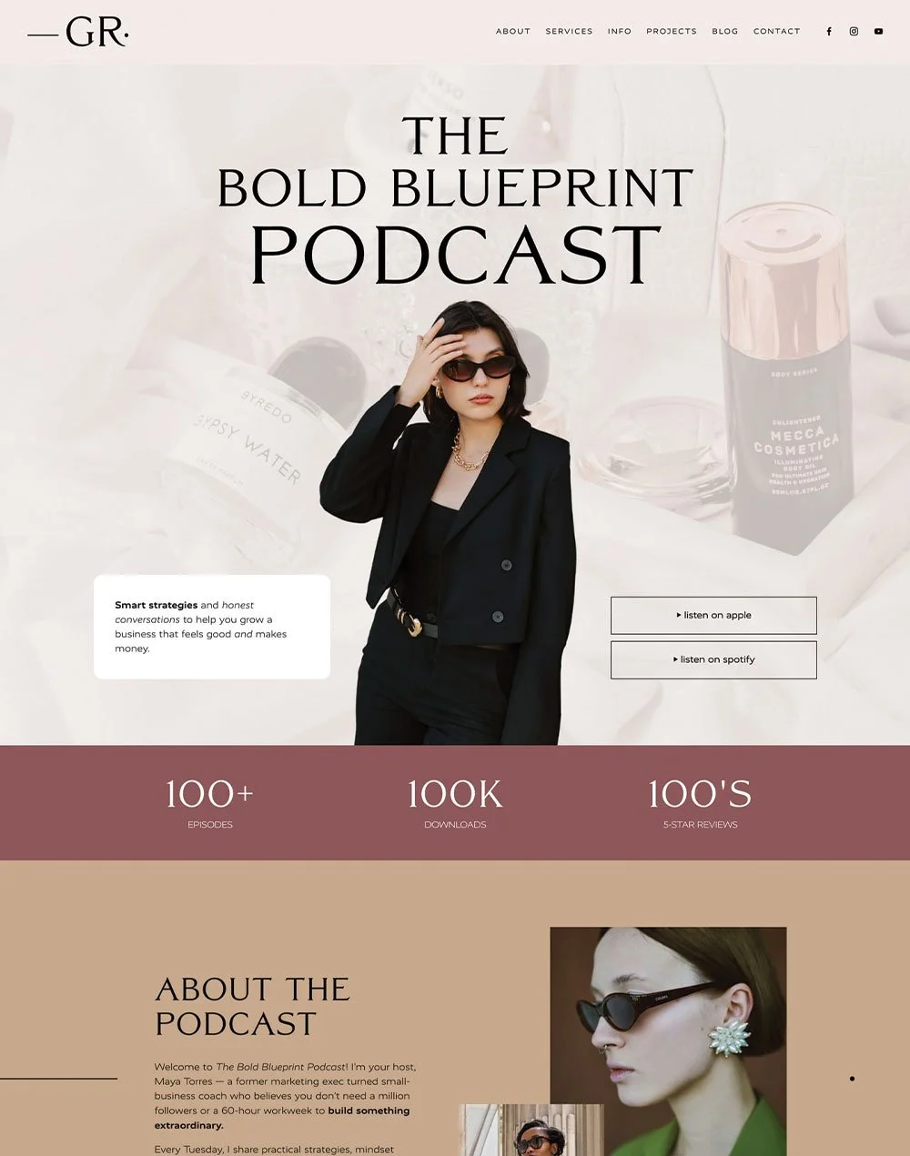Gigi Rose Podcast Page