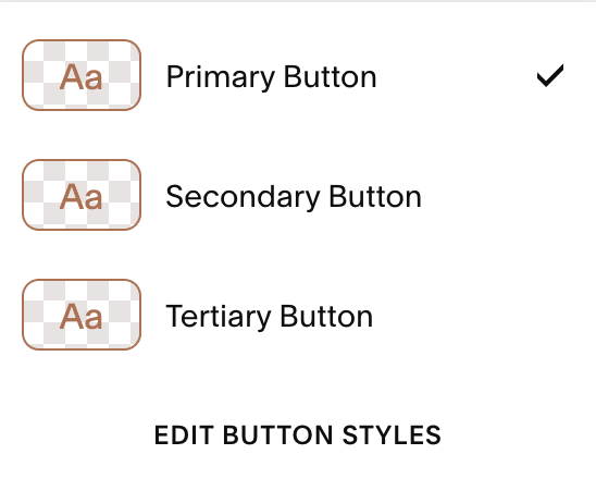 How to edit your button design in Squarespace 7.1 — Big Cat