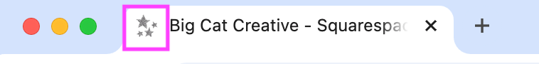 Big Cat Creative favicon example