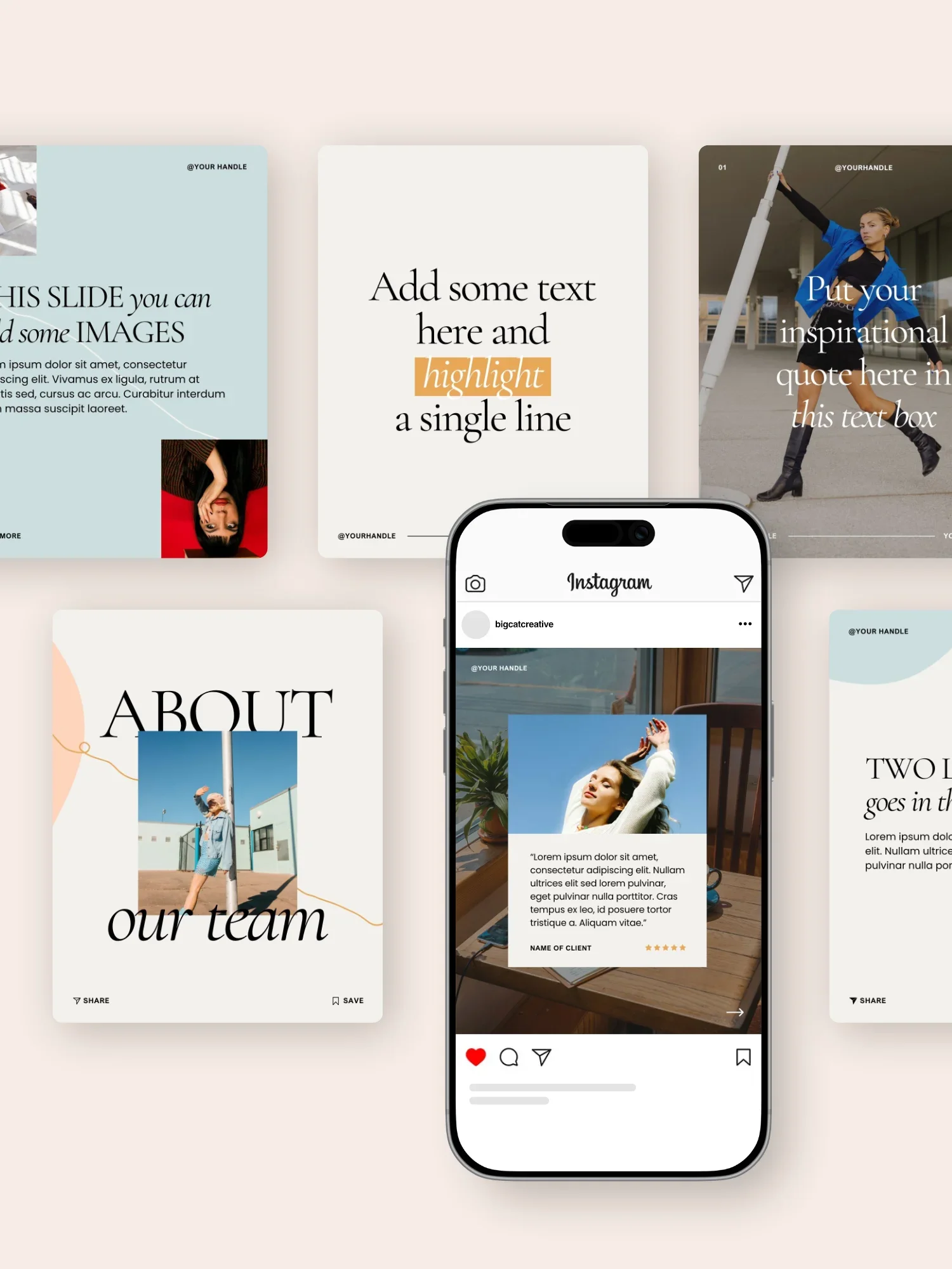 Nova Social Media Templates