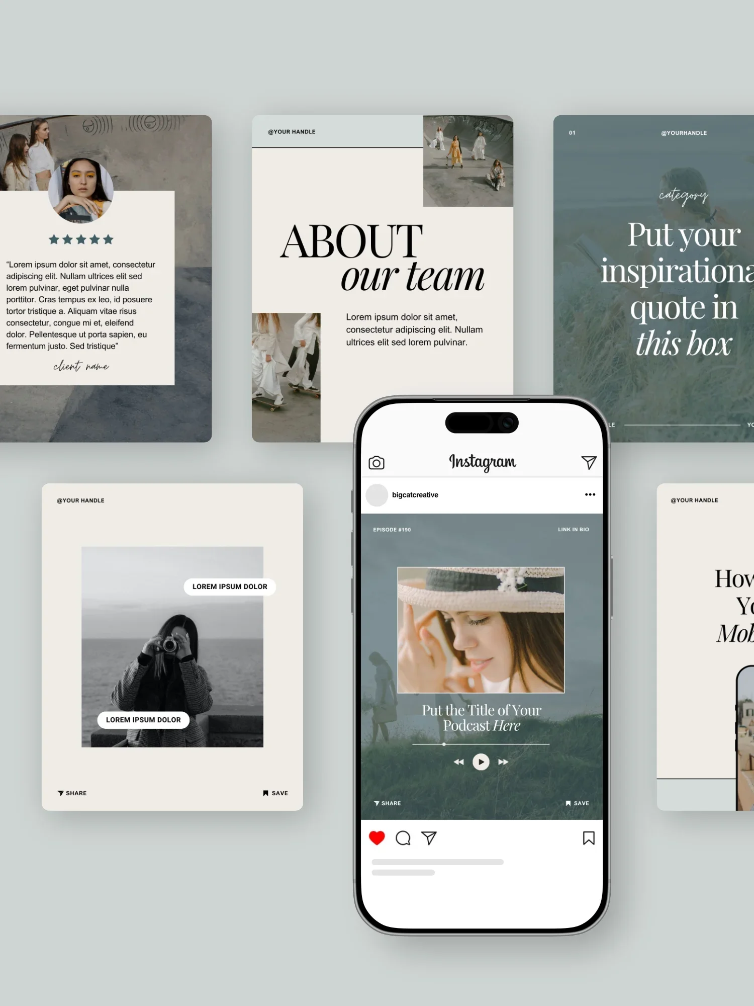 Shelley Social Media Templates