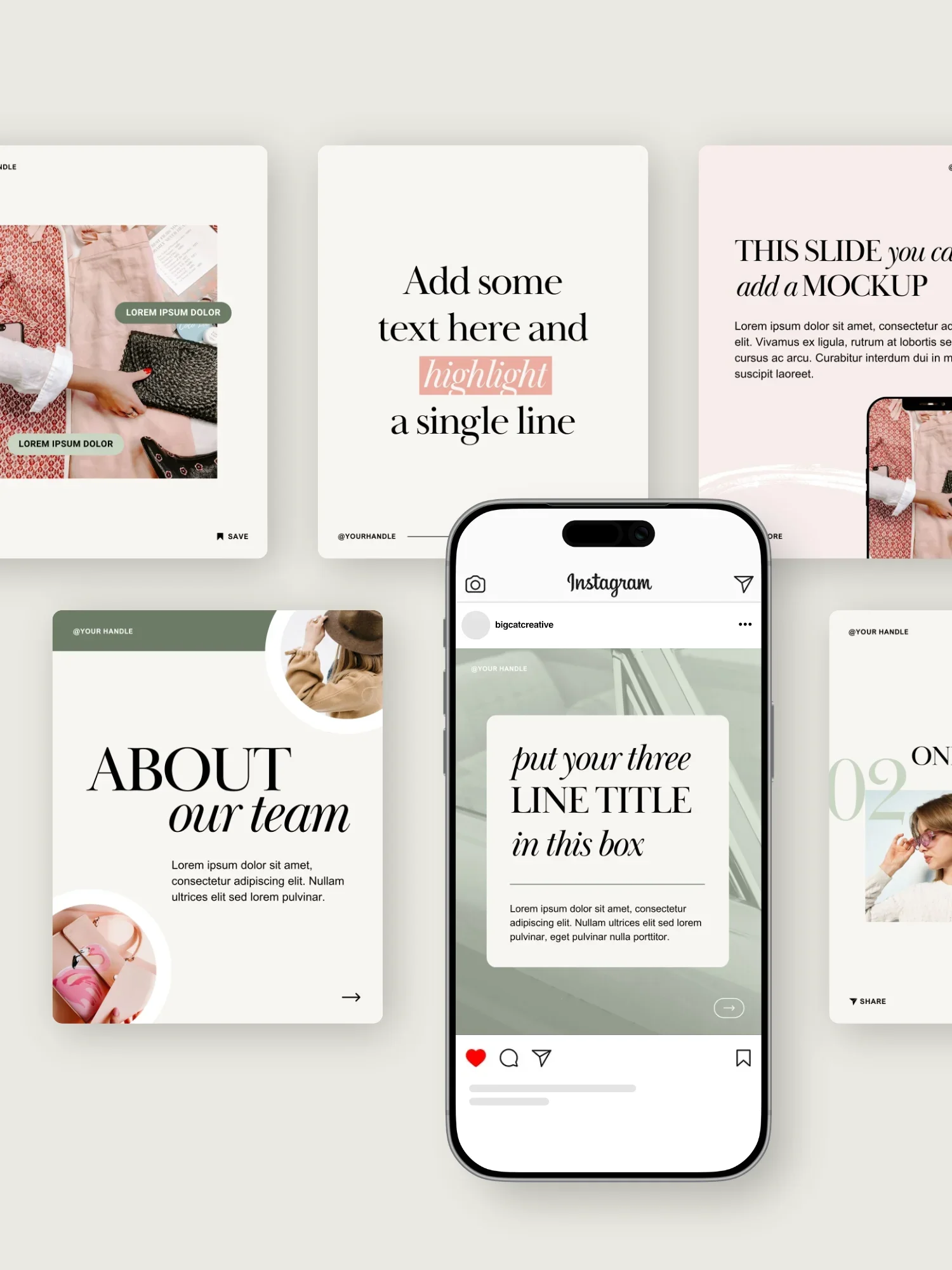 Victoria Social Media Templates