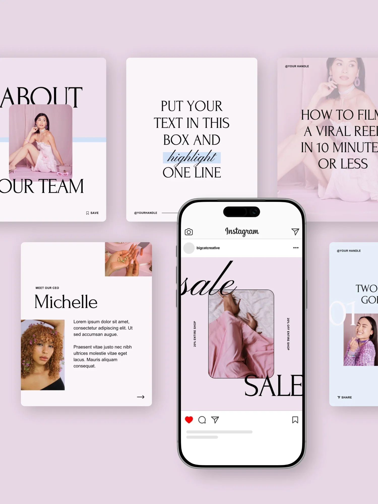 Michi Social Media Templates