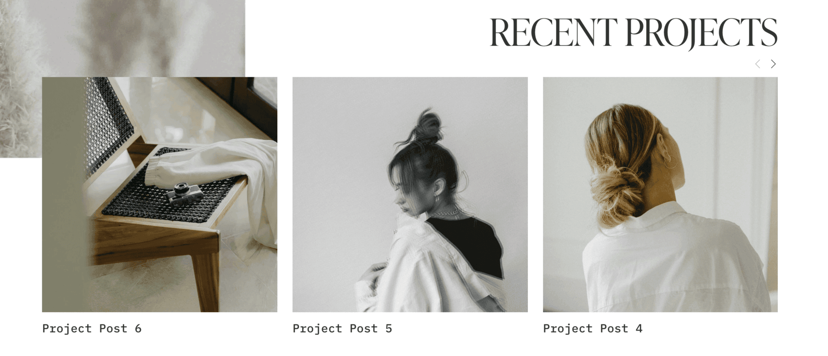 Example of a Summary Block from our Iris Squarespace Template