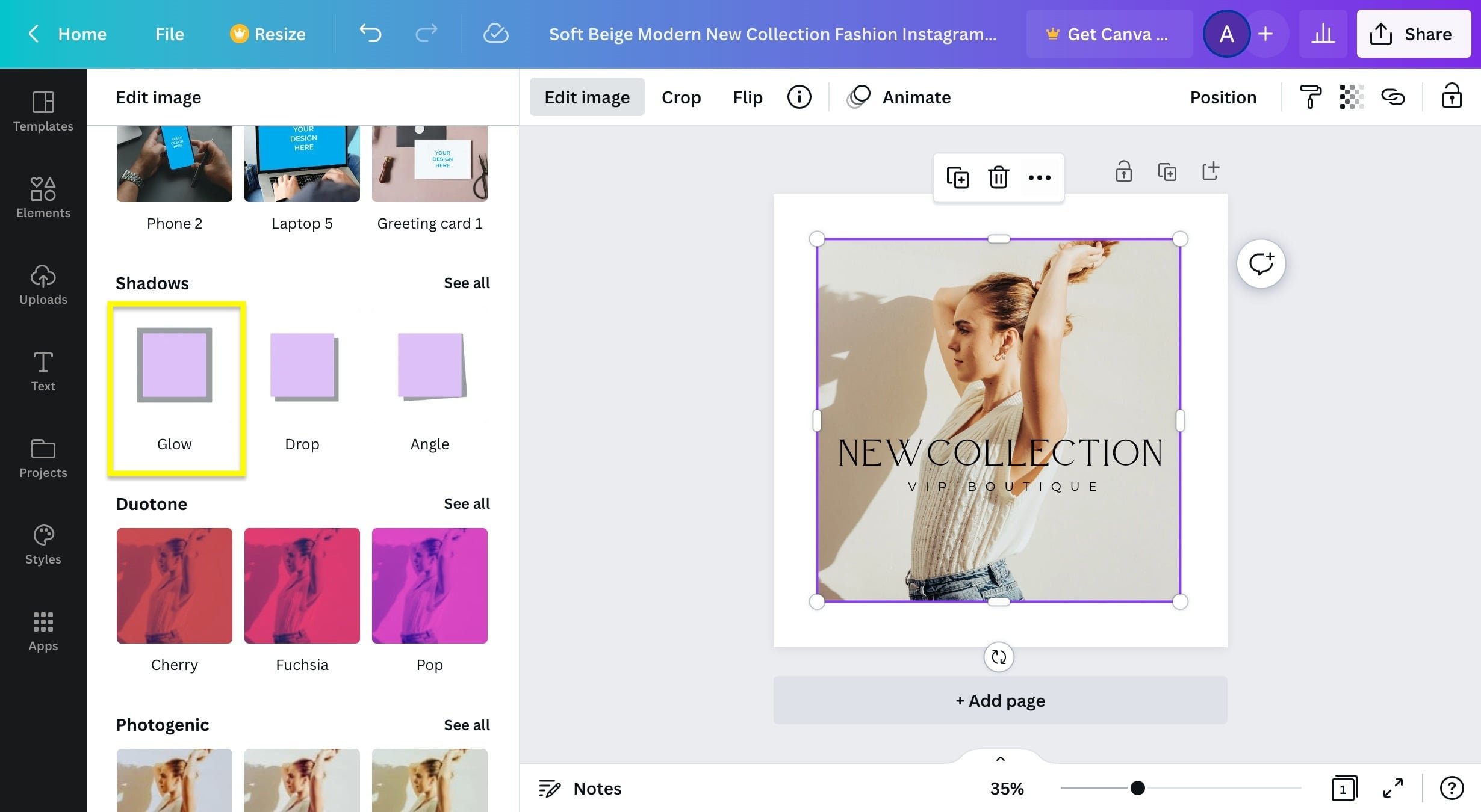 How To Create An Image Outline In Canva easy Big Cat Creative 
