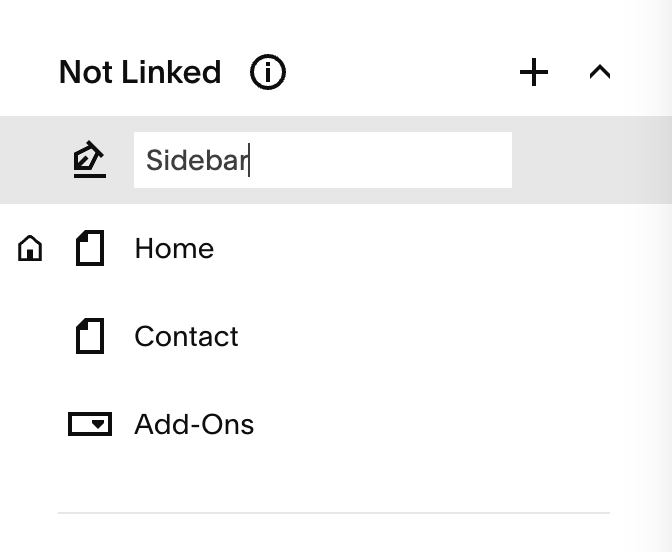 renaming a new blog in squarespace
