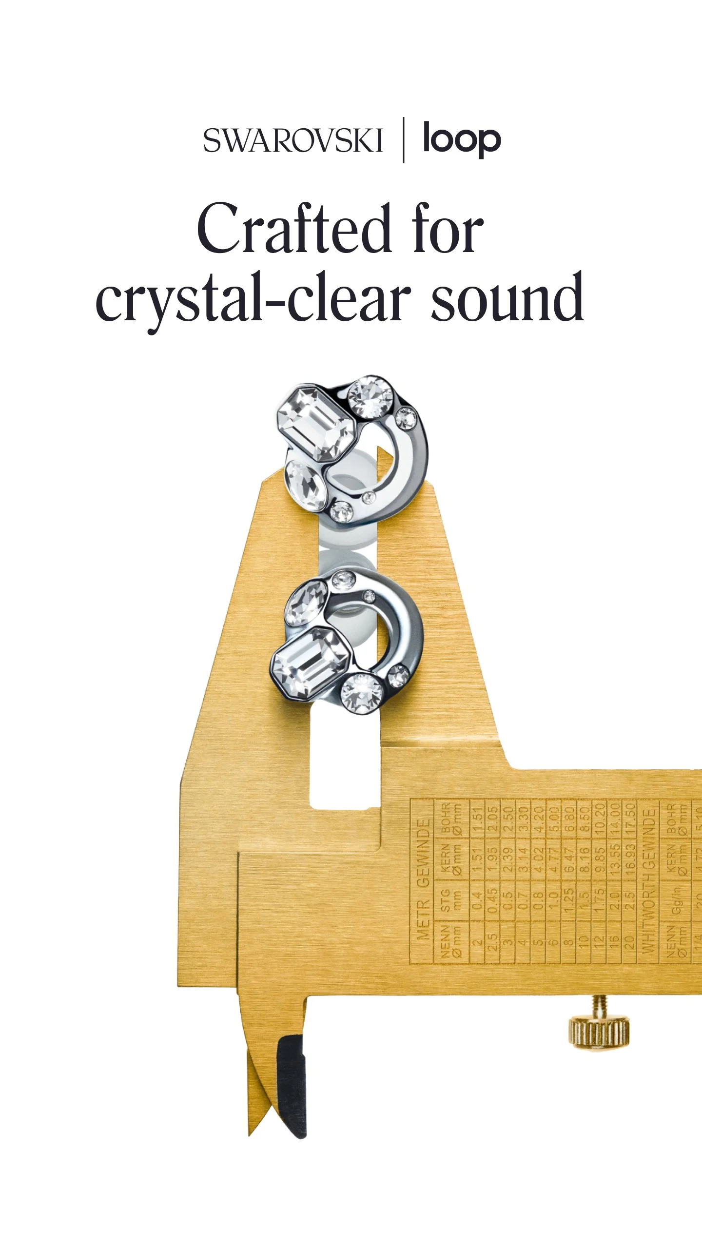 Swarovski x Loop paid social post