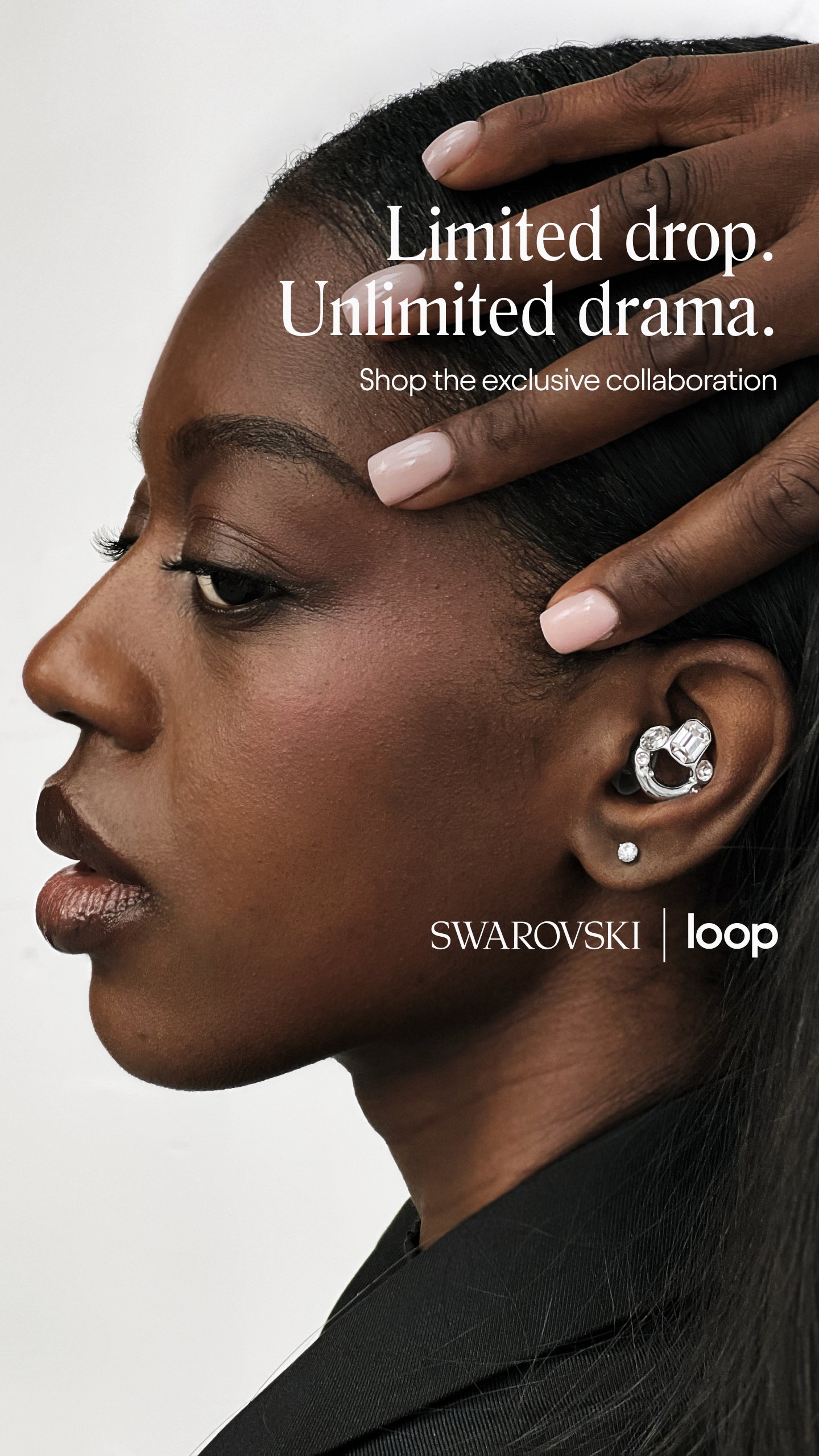 Swarovski x Loop paid social post