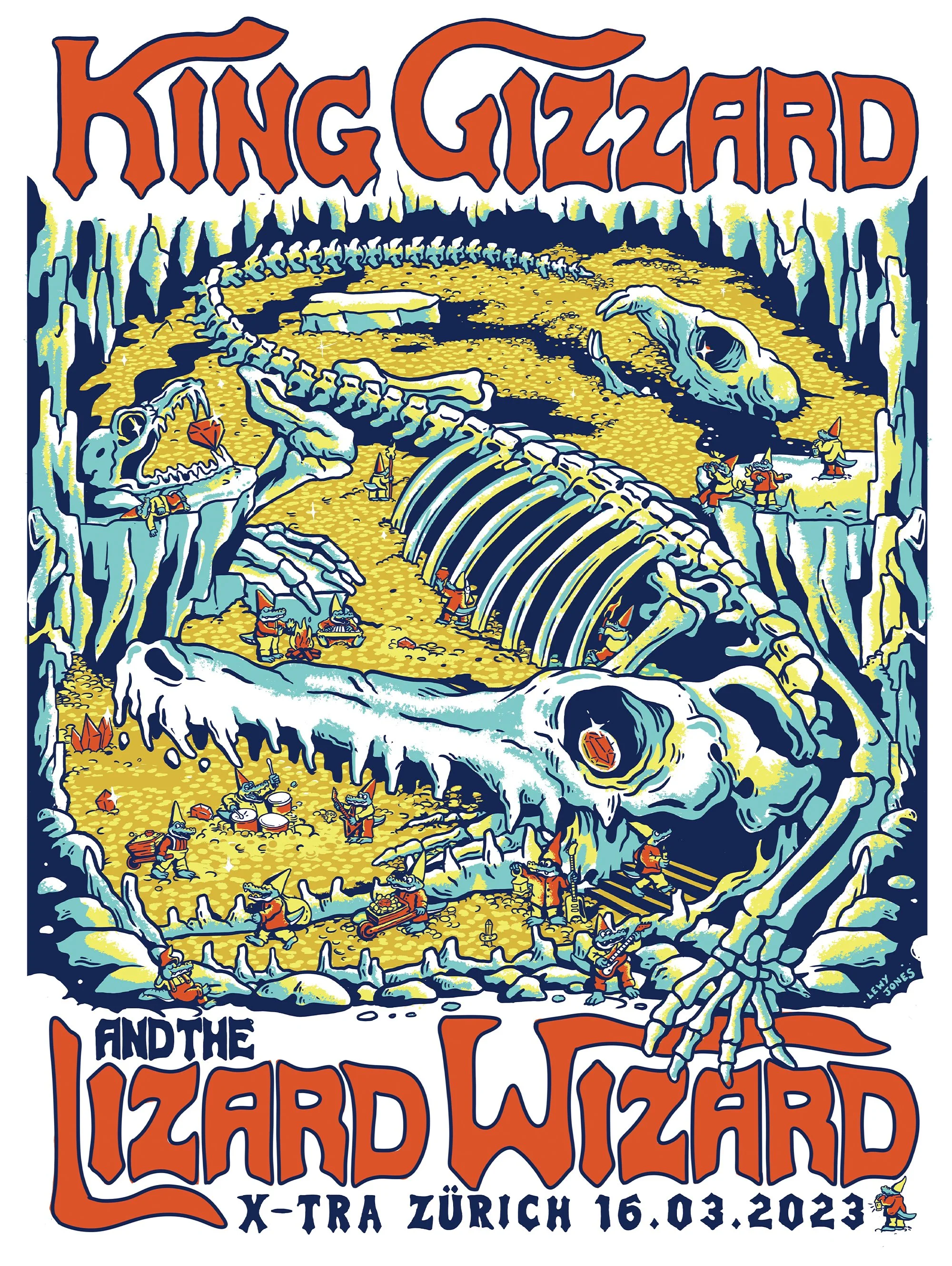 KING GIZZARD AND THE LIZARD WIZARD -
ZURICH, CH