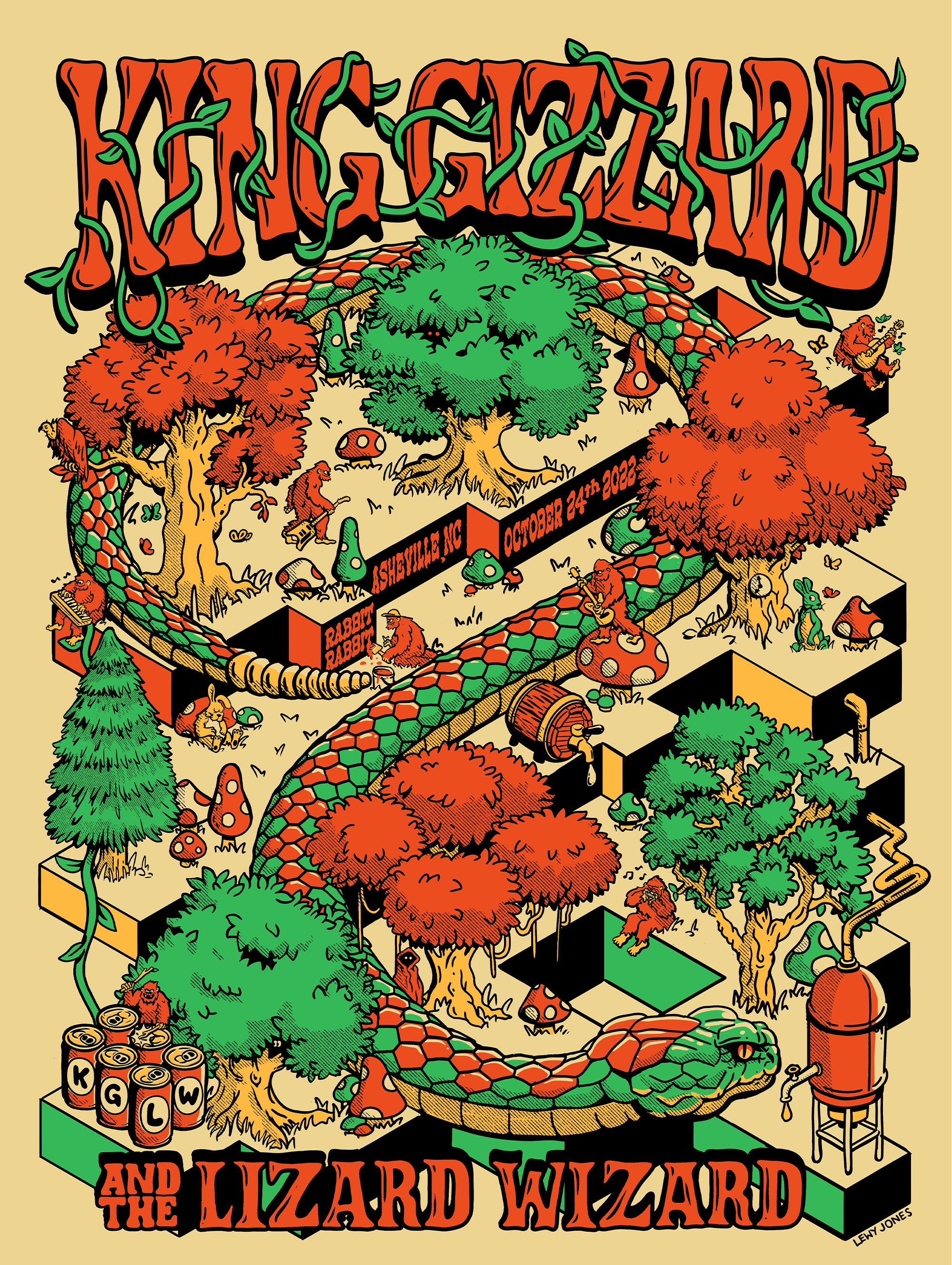 KING GIZZARD - ASHEVILLE