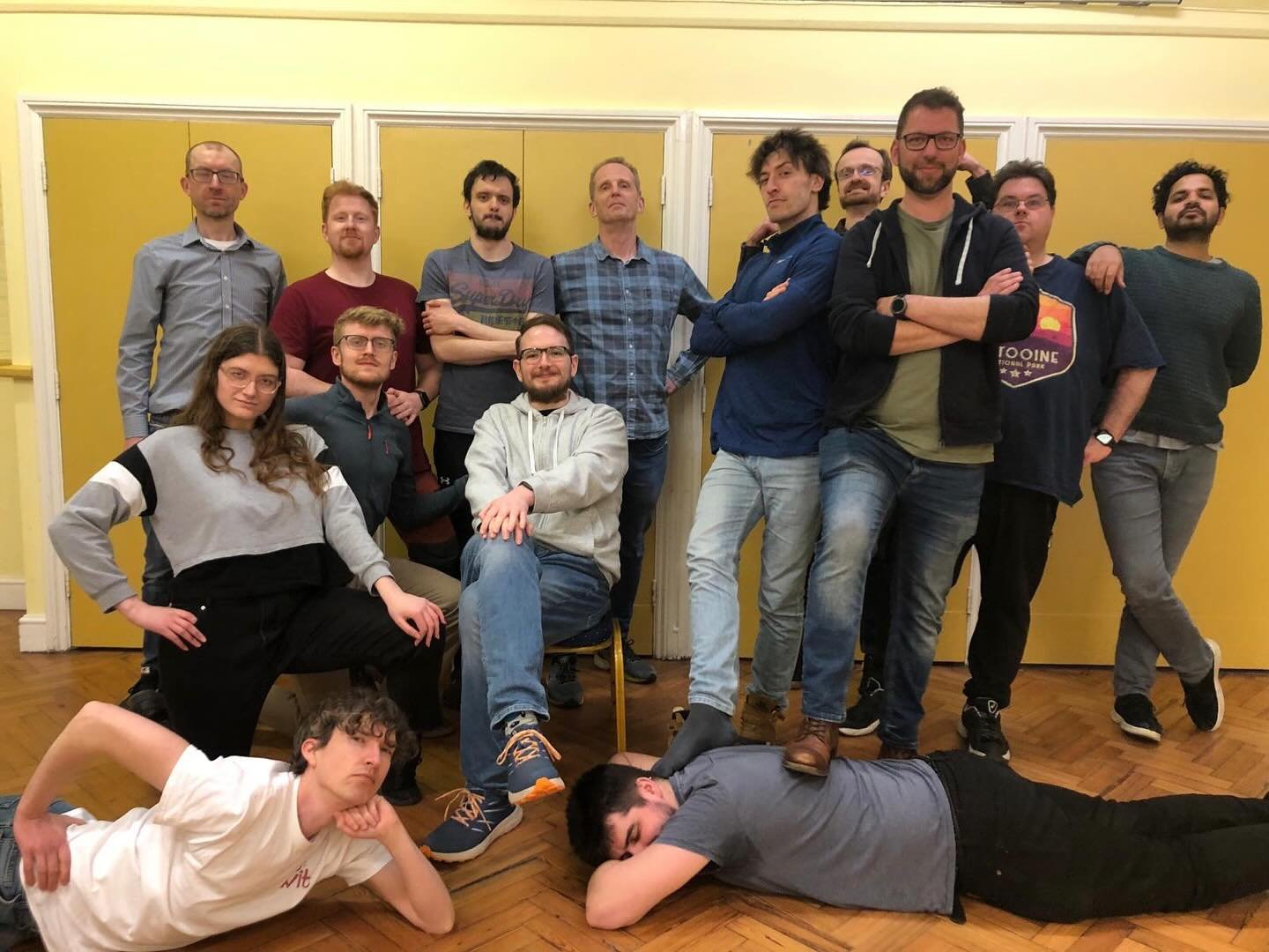 The WIT Drop In team tonight was treated to a brilliant session led by @ohforchrissake 🎉 Fantastic snap to boot (and @hereispezza under a boot!) 🥾 🩶