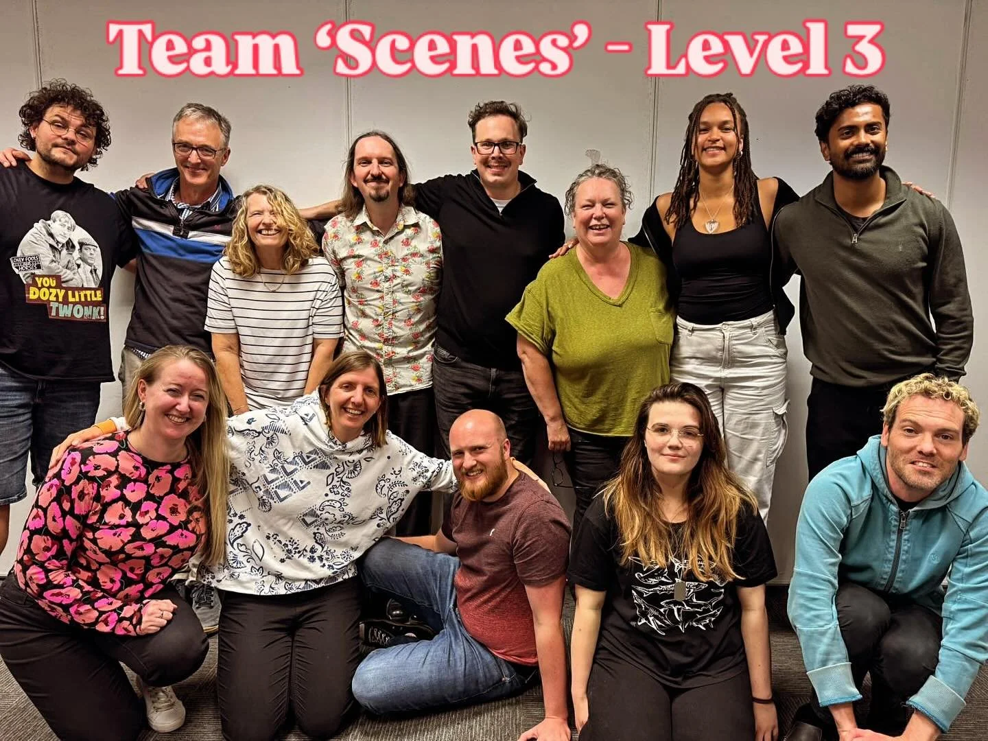 Our Scenes course with @ohforchrissake started tonight! Can&rsquo;t wait to see what this fabulous crew go on to do! ❤️