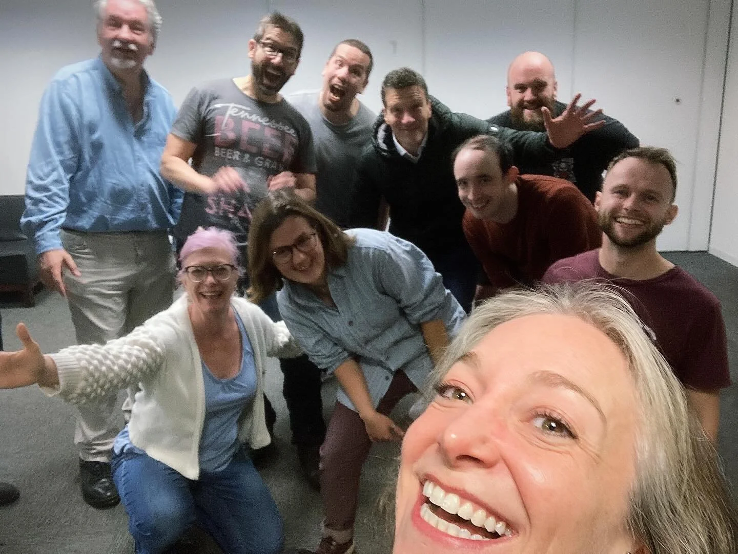 Here&rsquo;s our Autumn &lsquo;25 A Bit More Improv team! Already darned hilarious; I know theirs&rsquo;ll be a corker of a show.