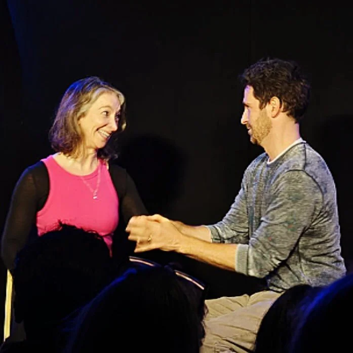 @palmerphilippa and @ohforchrissake in WhoopAss! @hooplaimpro tonight. What an awesome opportunity to perform together (at last!). And it was so fab to have about 17 WITTIES in the audience supporting. Thanks everyone for coming 💃