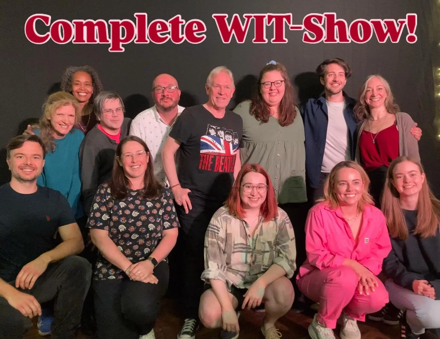 Exceptional team, with a completely WIT-Tastic name (selected by me for the purposes of this post, out of a whole heap of brilliant options!). This lot were absolutely super tonight and I can&rsquo;t wait to see what the next steps have in store for 