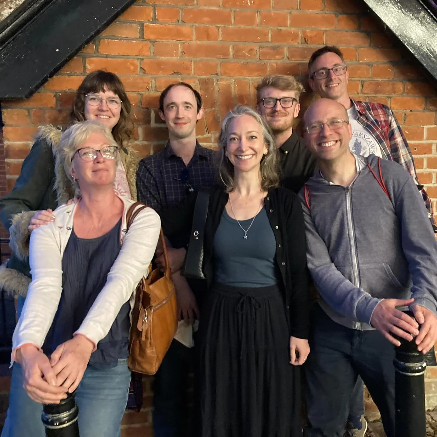 Team @showstopperthemusical in Guildford! We absolutely loved it &mdash; and @alistair_rice had his suggestion of &lsquo;Bat out of Hell&rsquo; realised in Goose song: &lsquo;You can fly, but you can&rsquo;t ride a motorbike&rsquo;. Wise wise wise.