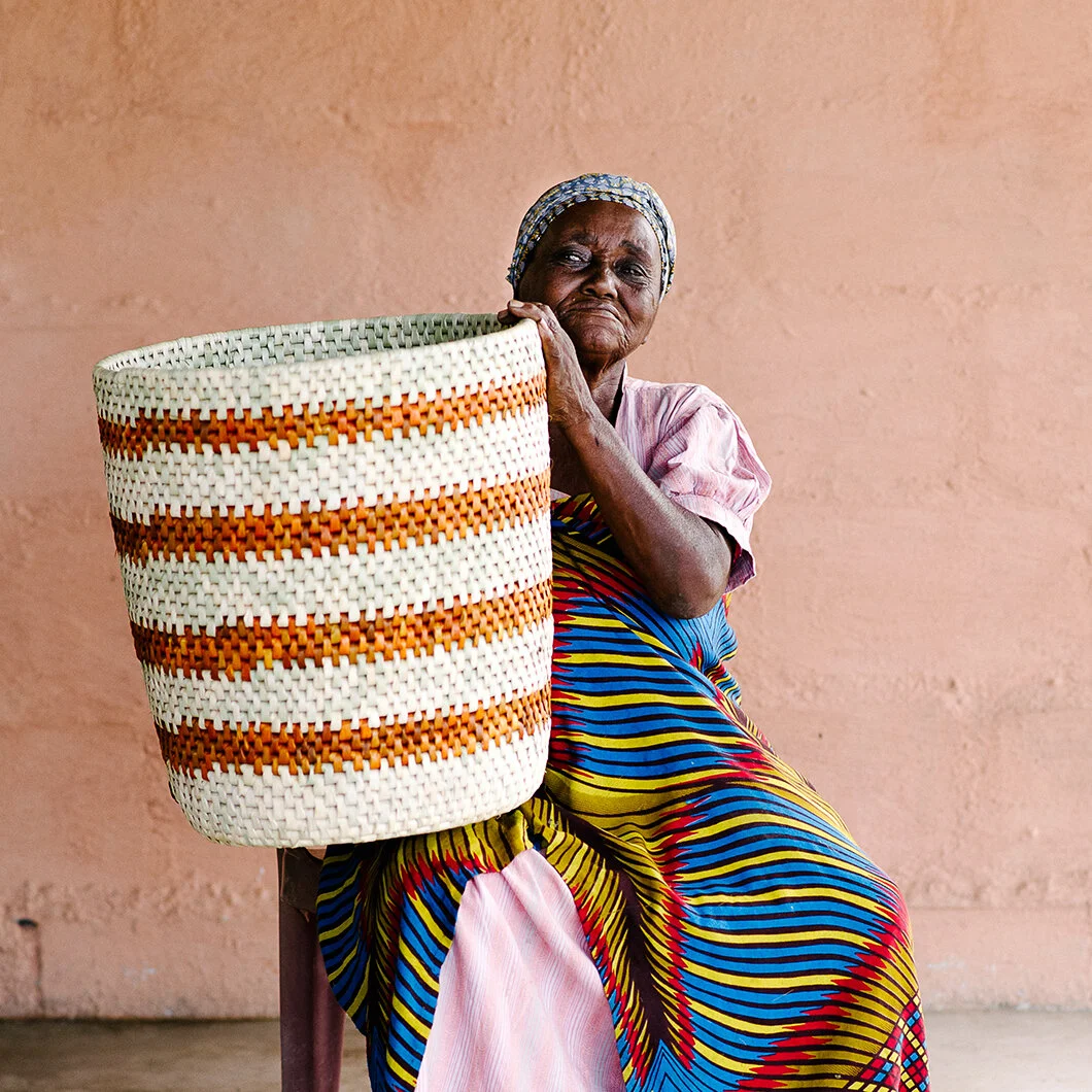Umtsala Striped Planter