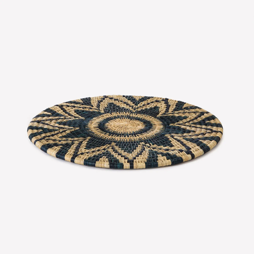 Lutindzi Two Toned Patterned Grass Placemats