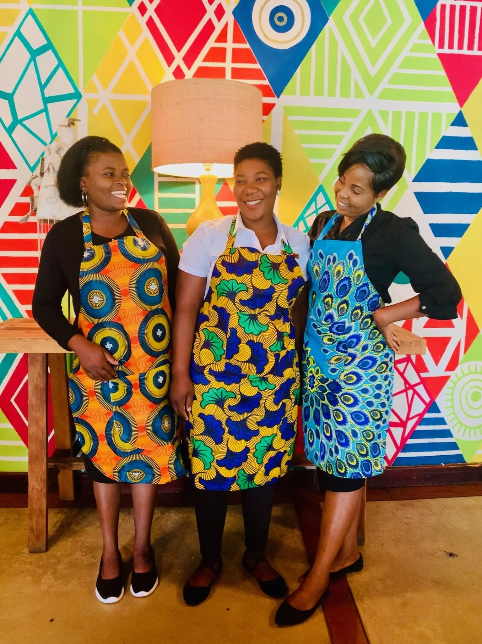 Chitenge Cheer Aprons