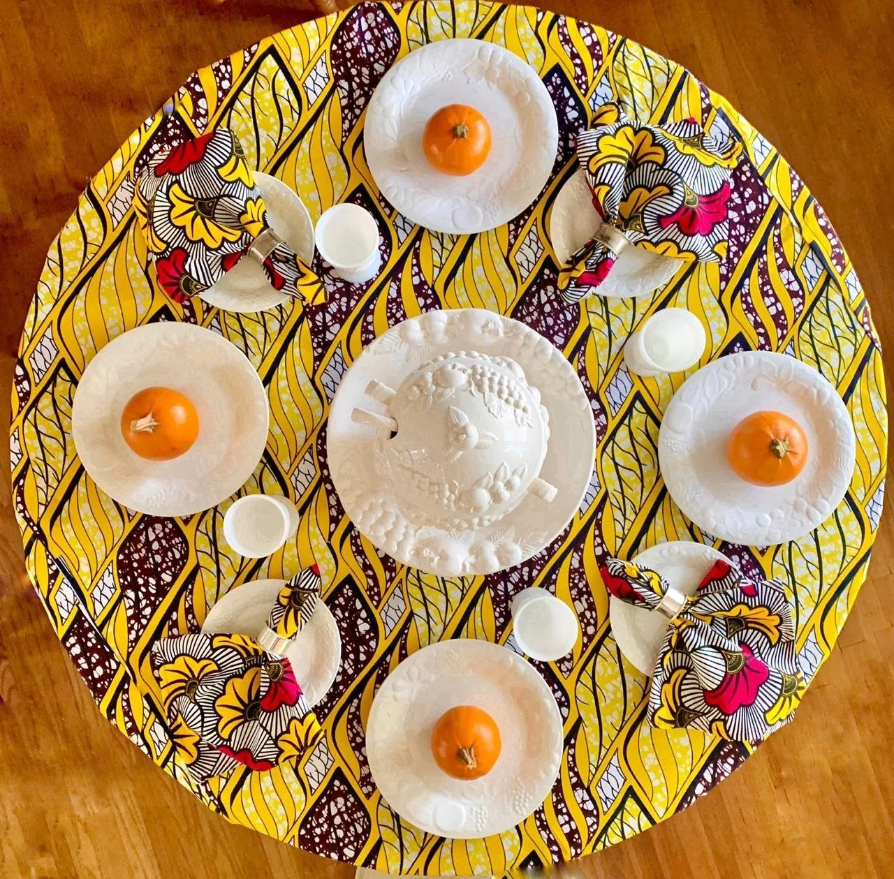 Round Tablecloth - I French Loaf You
