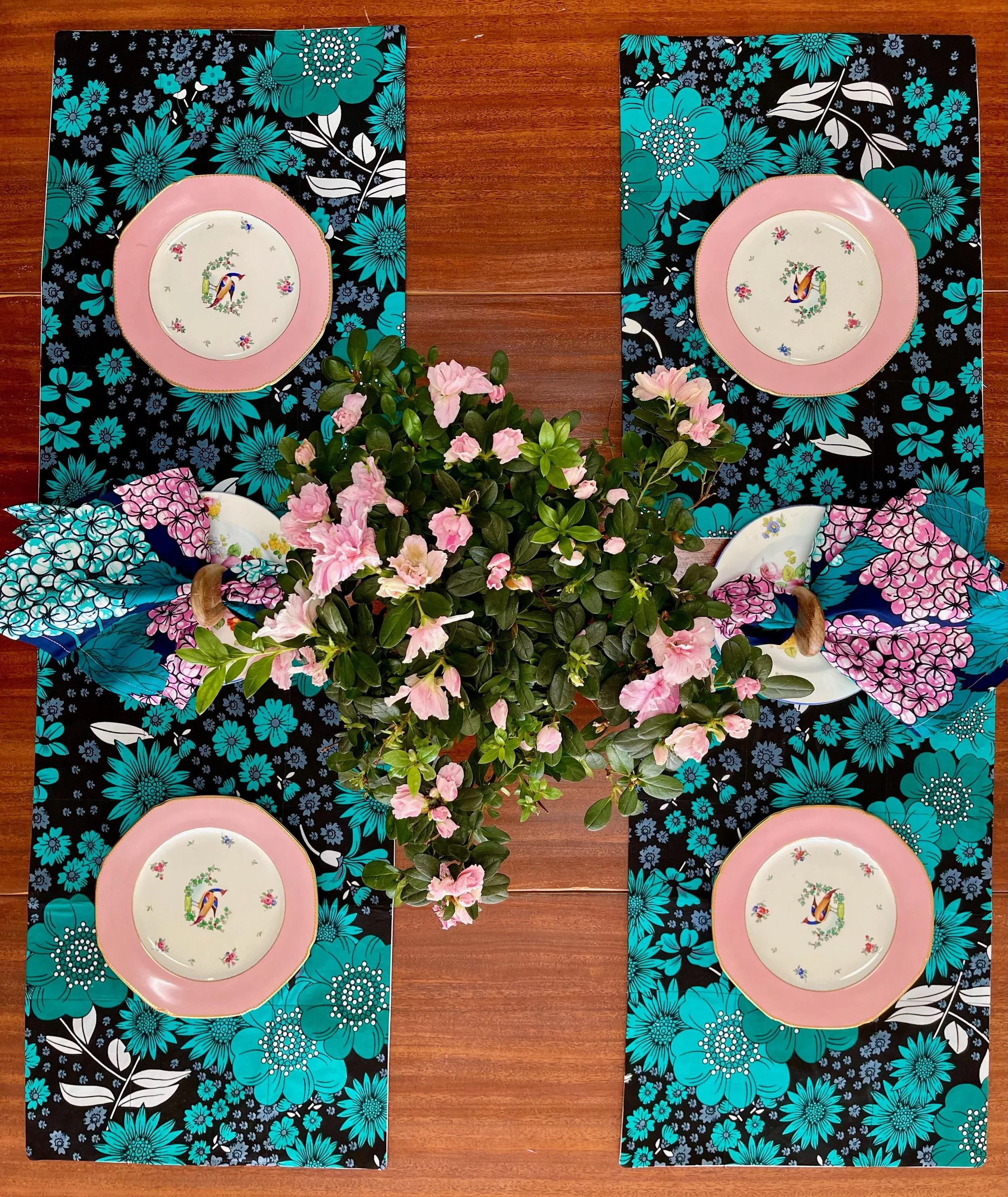 Tablesetting Starter Set -  Daisy & Hydrangea