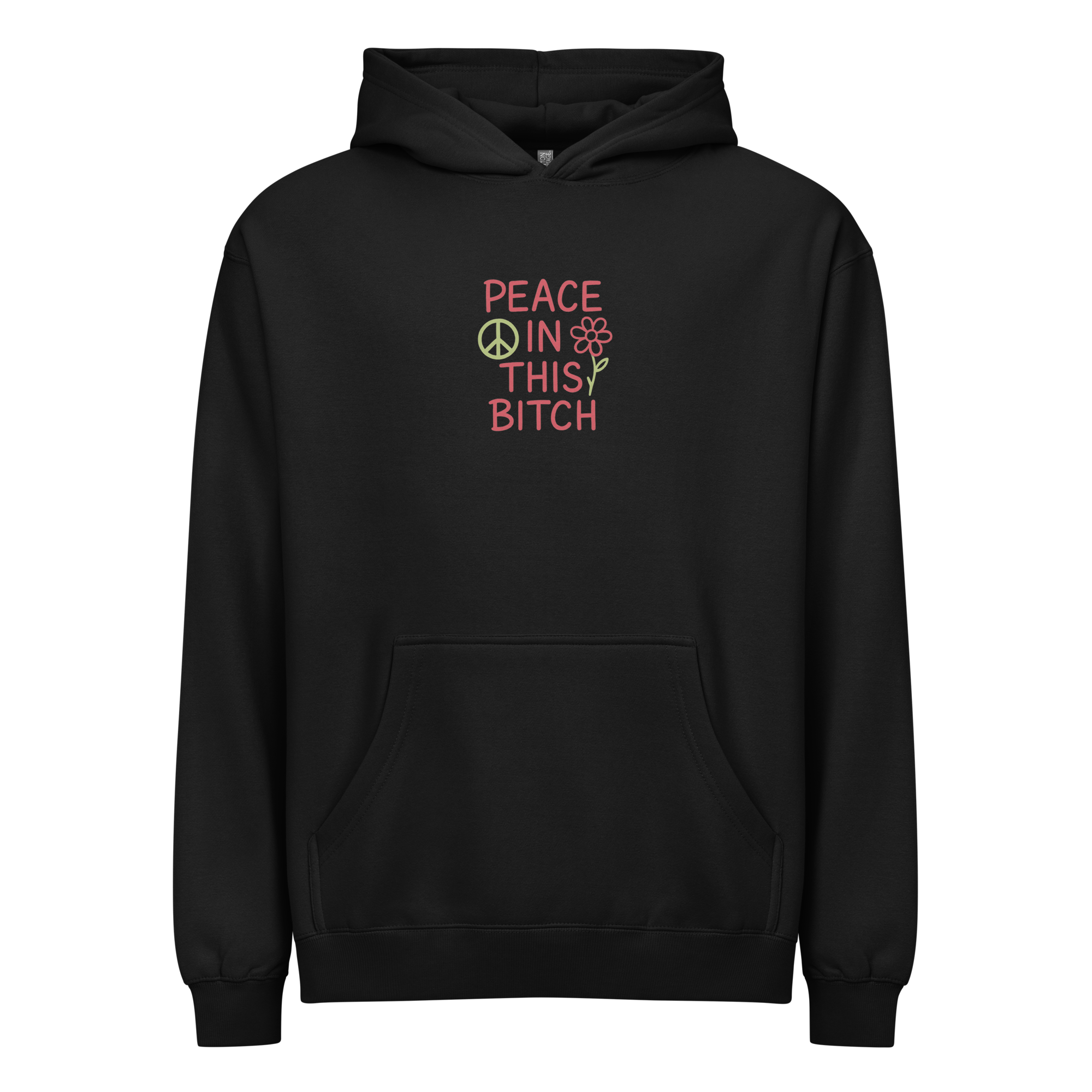 mens-box-hoodie-i-cotton-heritage-m2635-black-front-69399d5ca444a.png