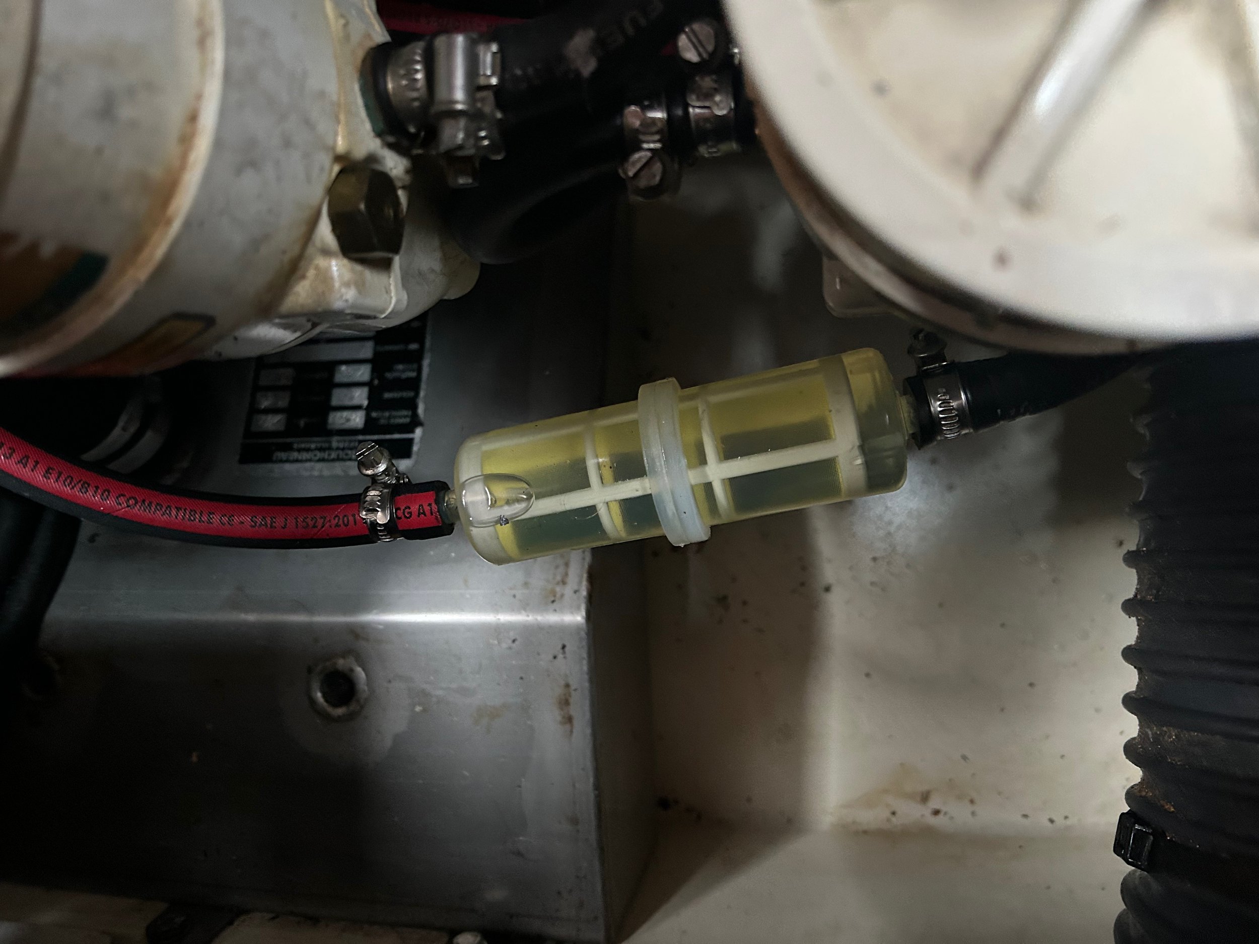 Clean diesel pre-pre-filter