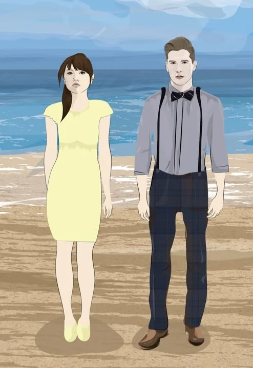 Looking back to the emerald isle.