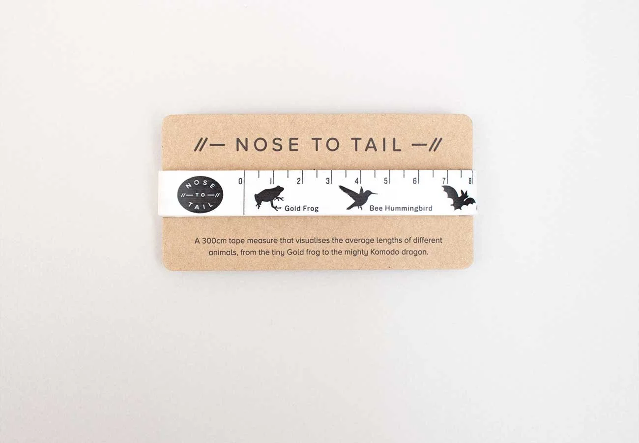 Custom printed tape holder