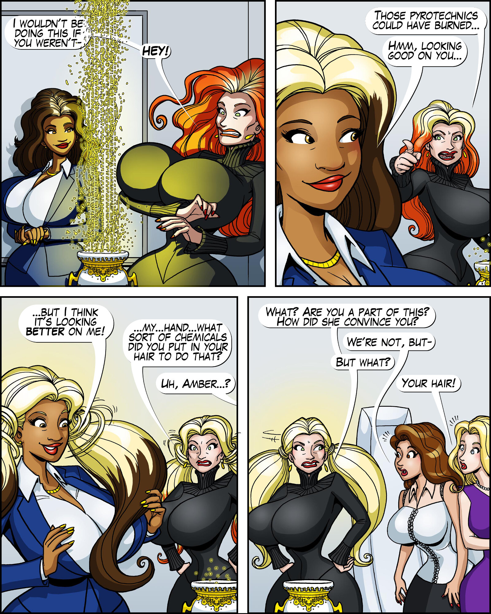 Sexy breast expansion comics