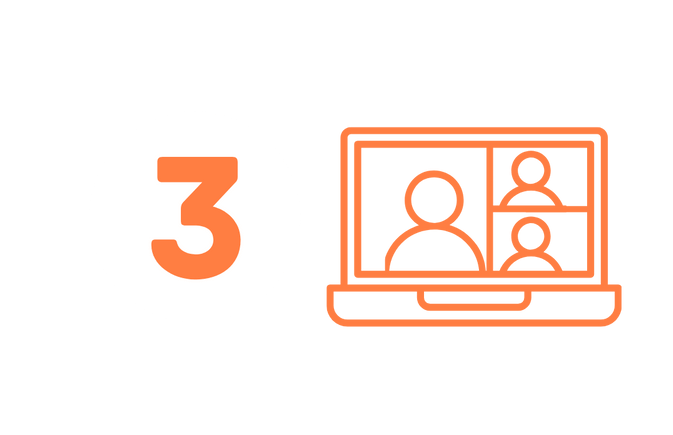 3. Practice in person