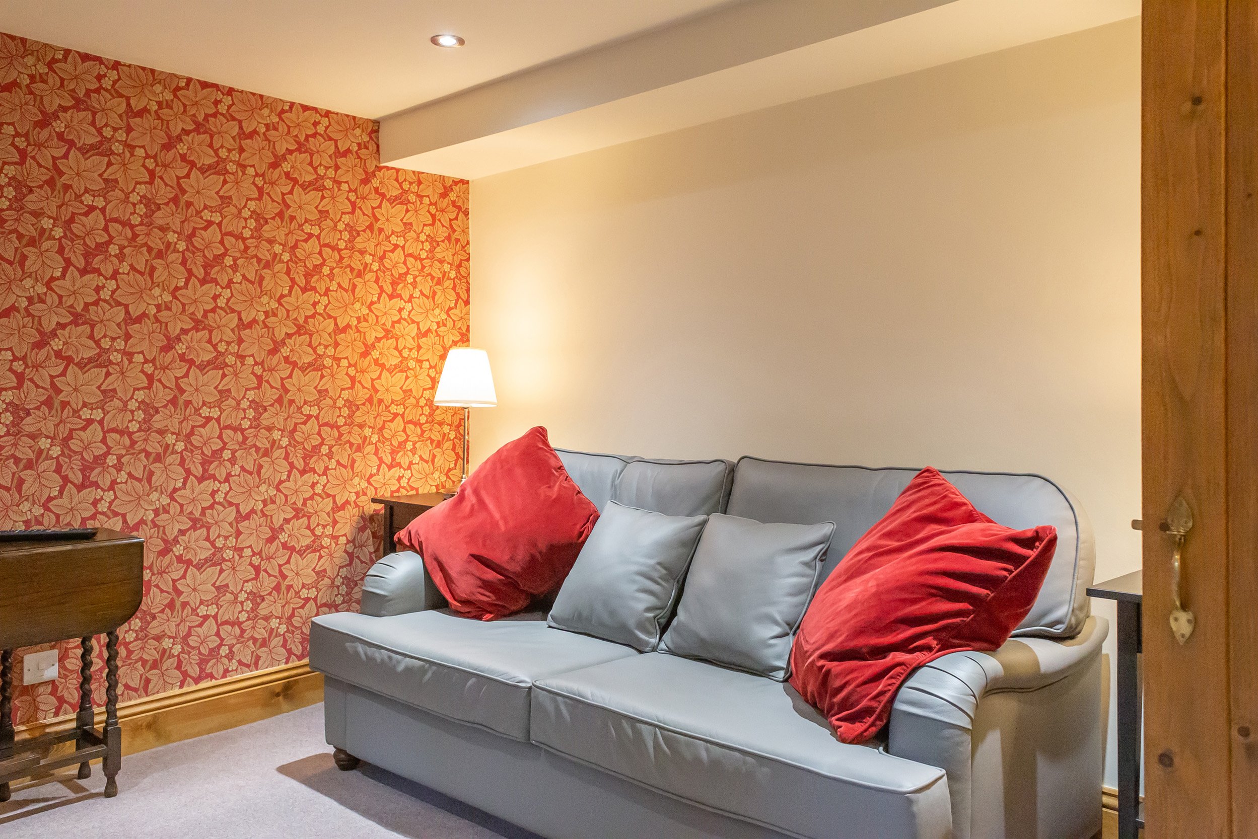 Lounge area in The Vault, self contained annex apartment, Slaitwaite
