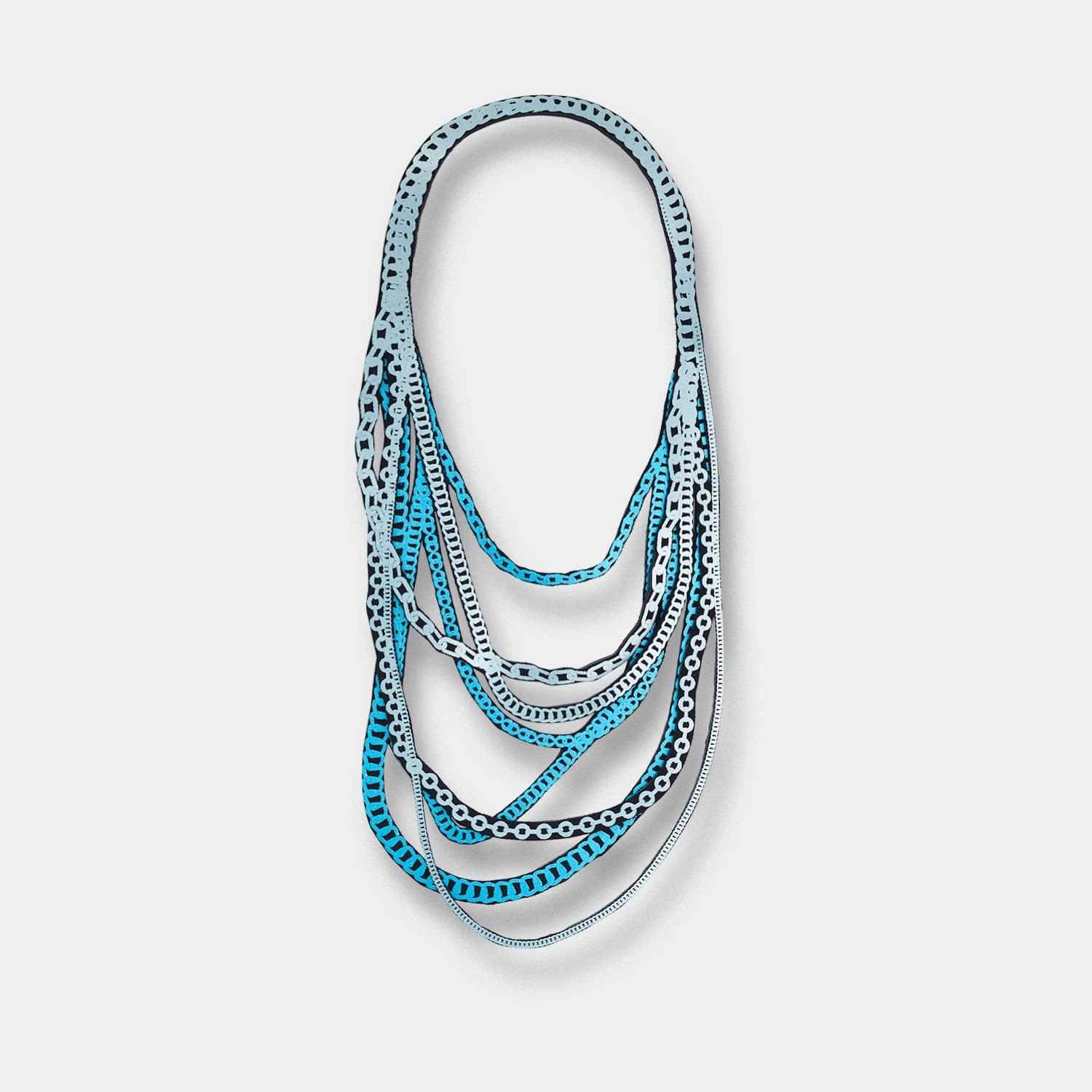 CHAINS RE icyblue matturquoise