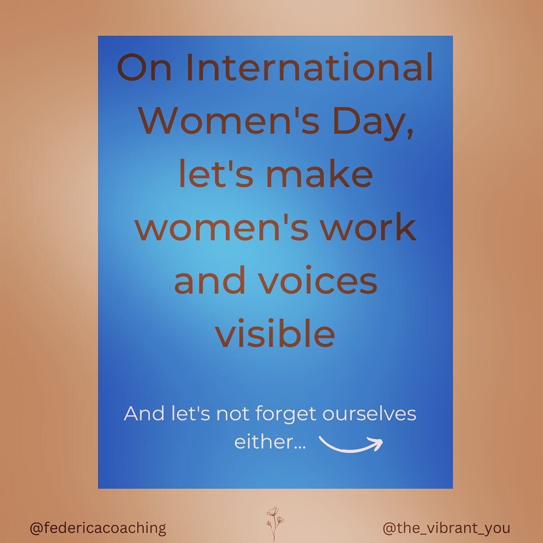 Yesterday, as I was writing this post to promote our &lsquo;Reset your heart &amp; mind&rsquo; workshop, there was something that felt really wrong about promoting Fede&rsquo;s and mine work on international women&rsquo;s day. The minute I realised w